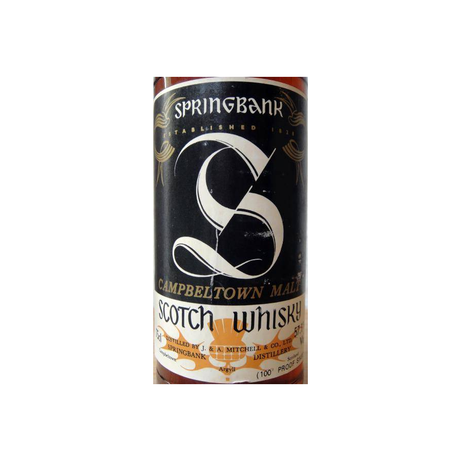 Springbank 12 Years Single Malt Whisky 2