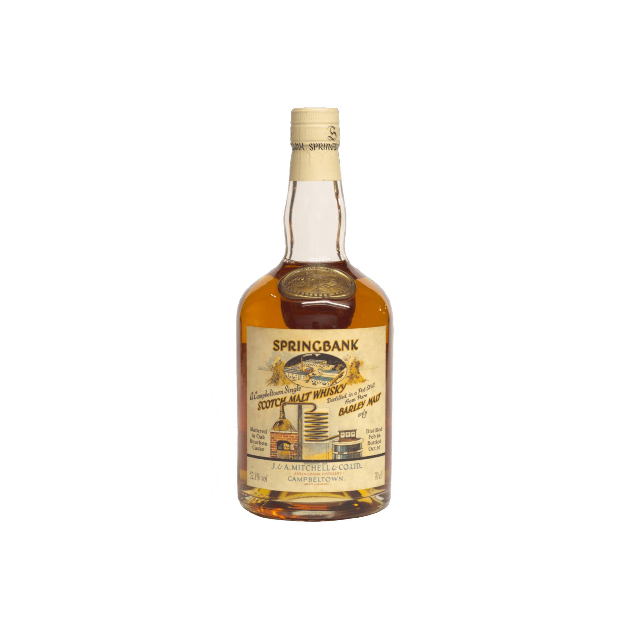 Springbank 1966 31 Years Single Malt Whisky