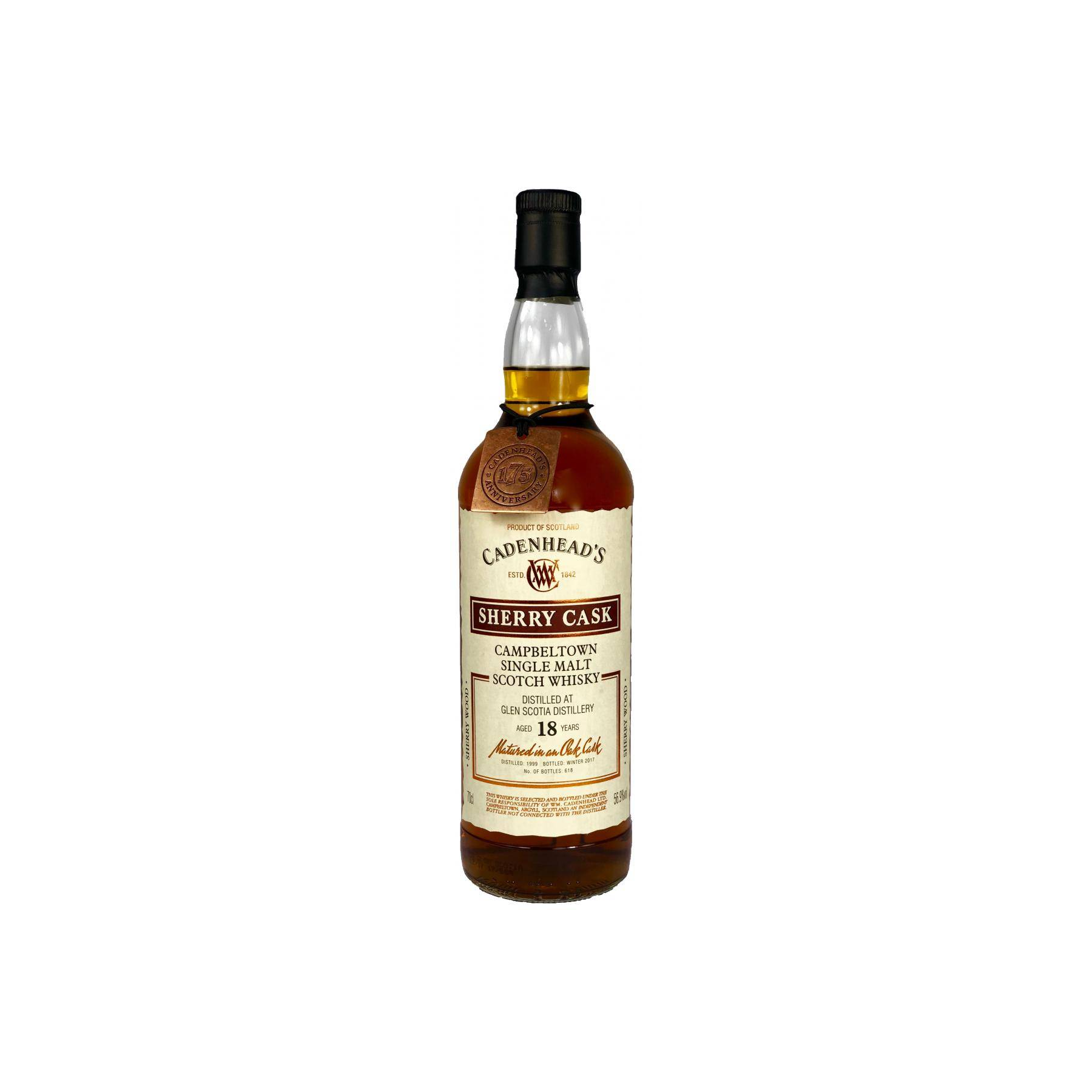 Glen Scotia 1999 18 Years Single Malt Whisky