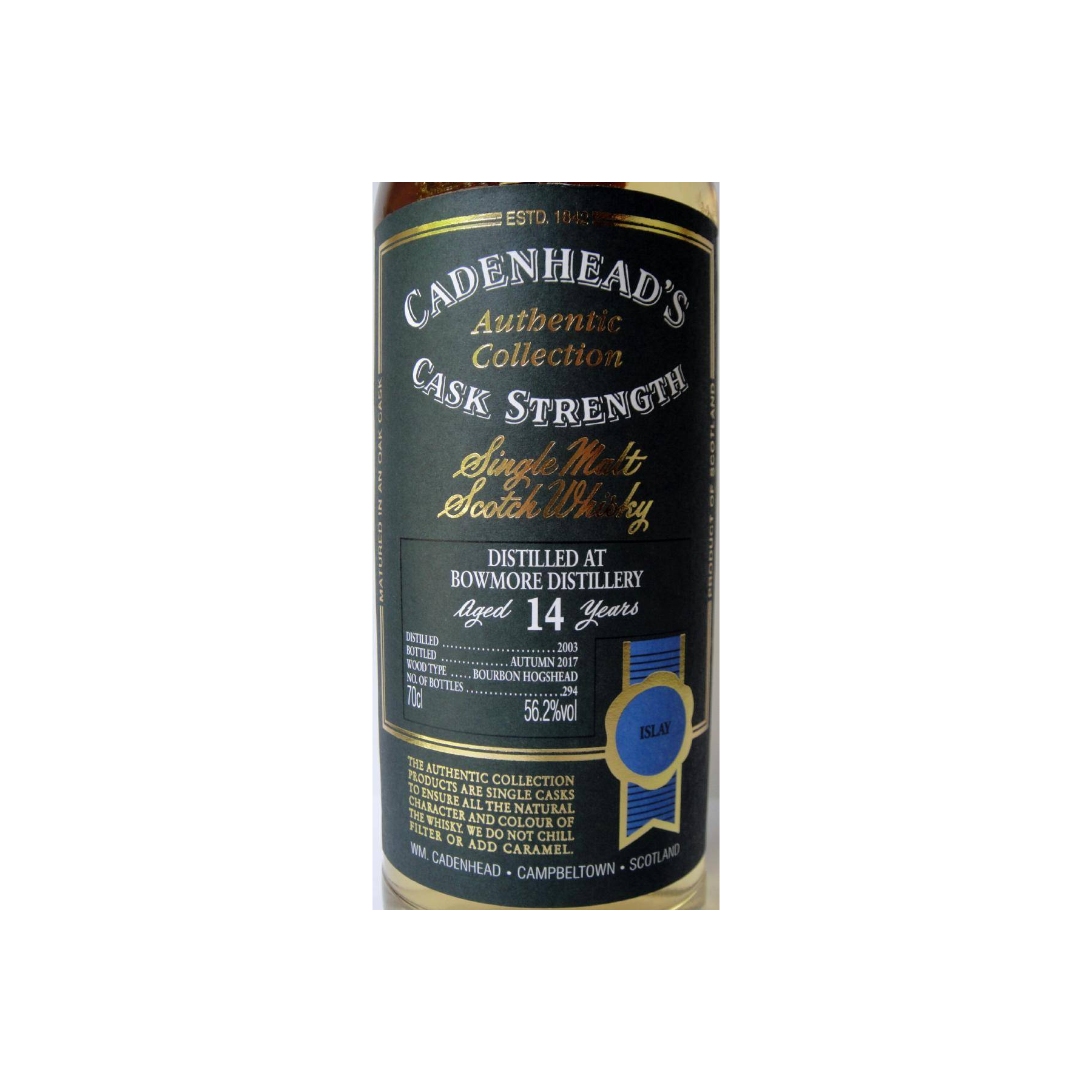 Bowmore Authentic Collection 2003 14 Years Single Malt Whisky 3