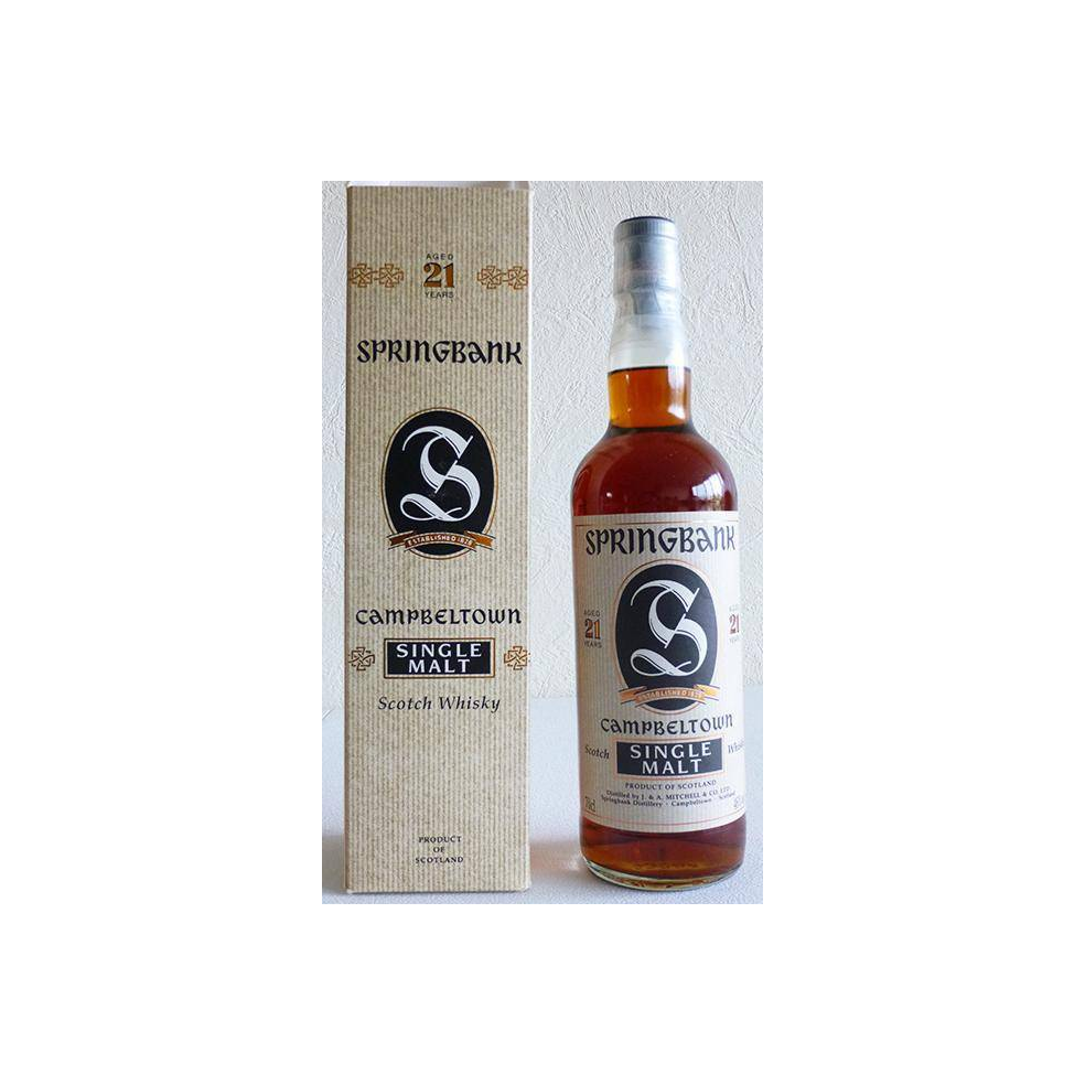 Springbank 21 Years Single Malt Whisky 2