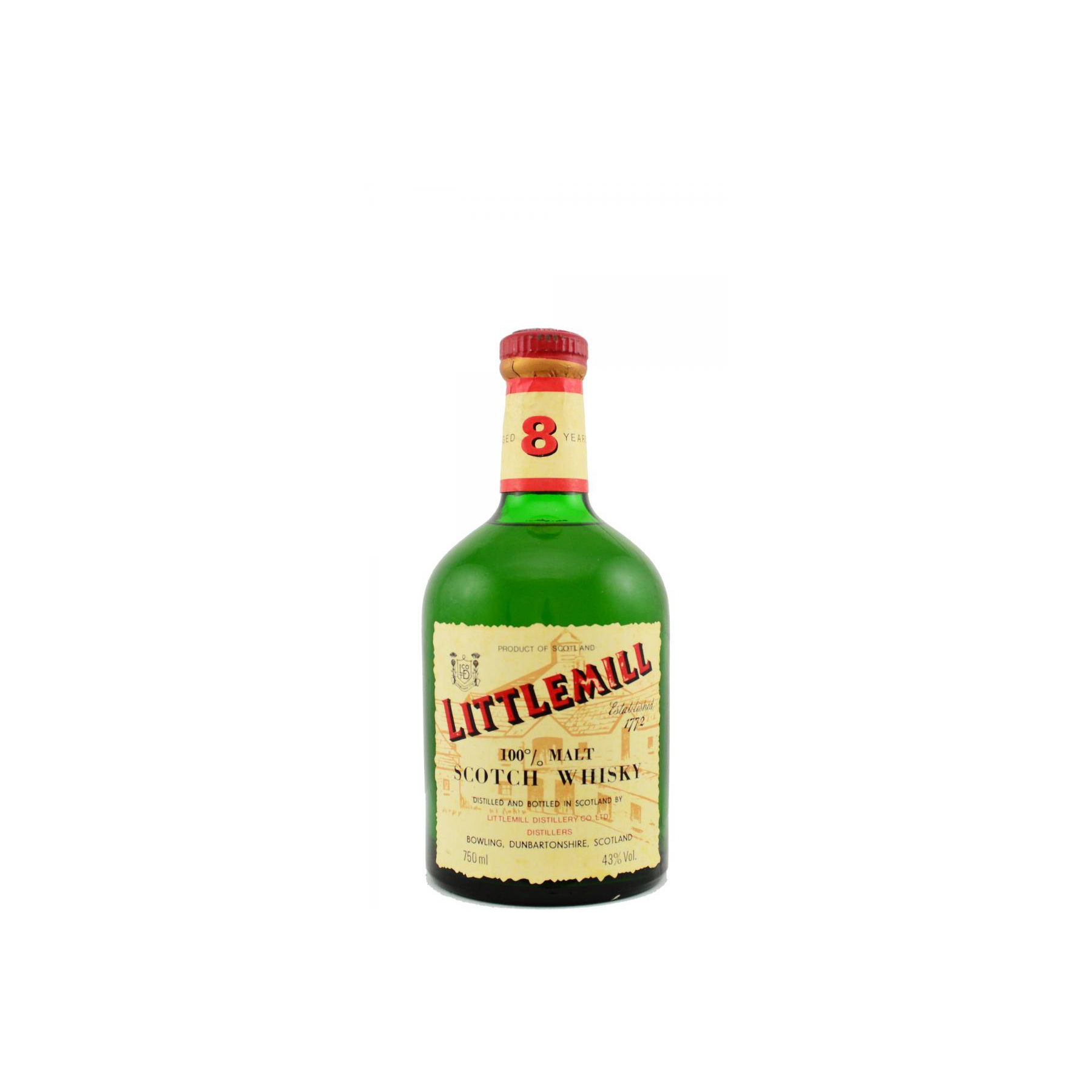 Littlemill 8 Years Single Malt Whisky