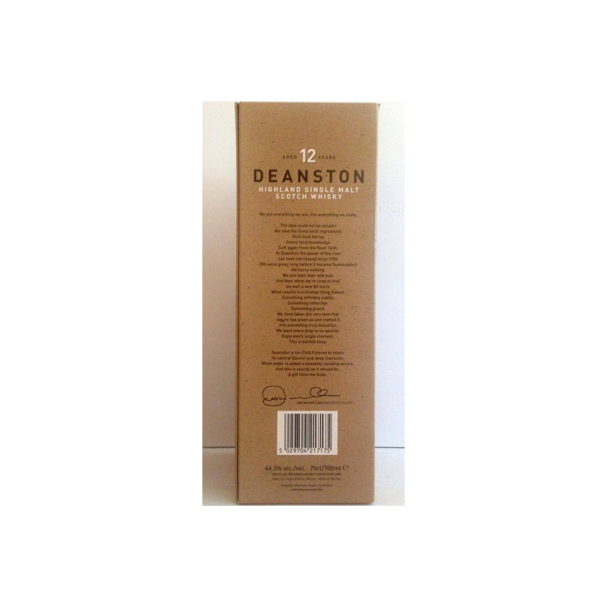 Deanston 12 Years Single Malt Whisky 3
