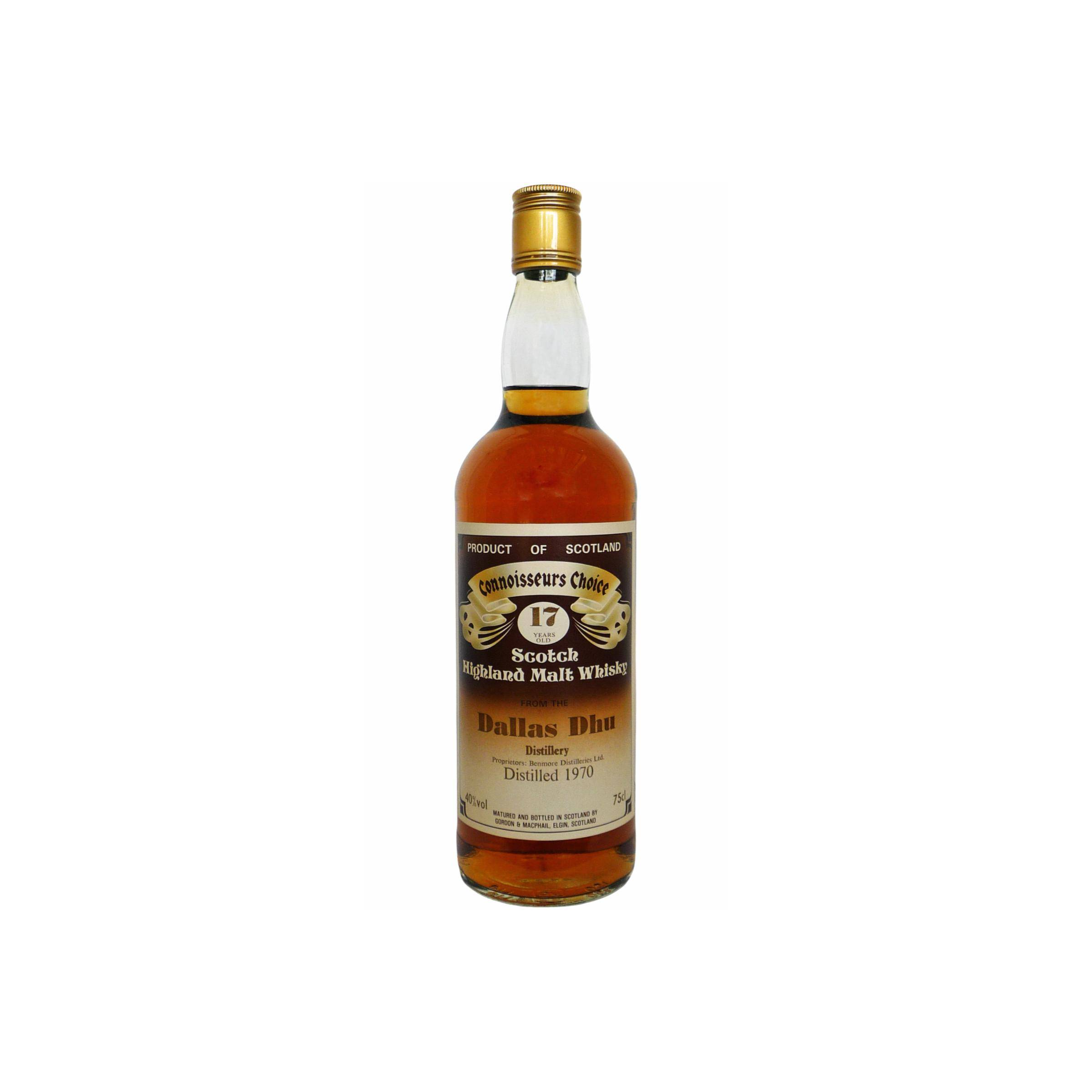 Dallas Dhu Connoisseurs Choice 1970 17 Years Single Malt Whisky