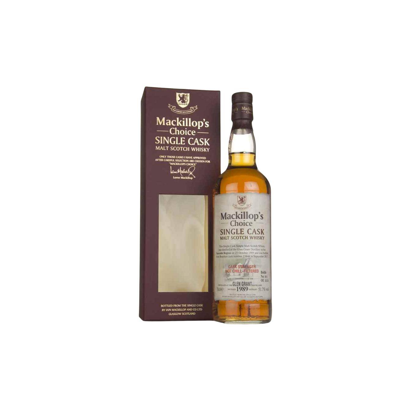 Glen Grant 1989 27 Years Single Malt Whisky