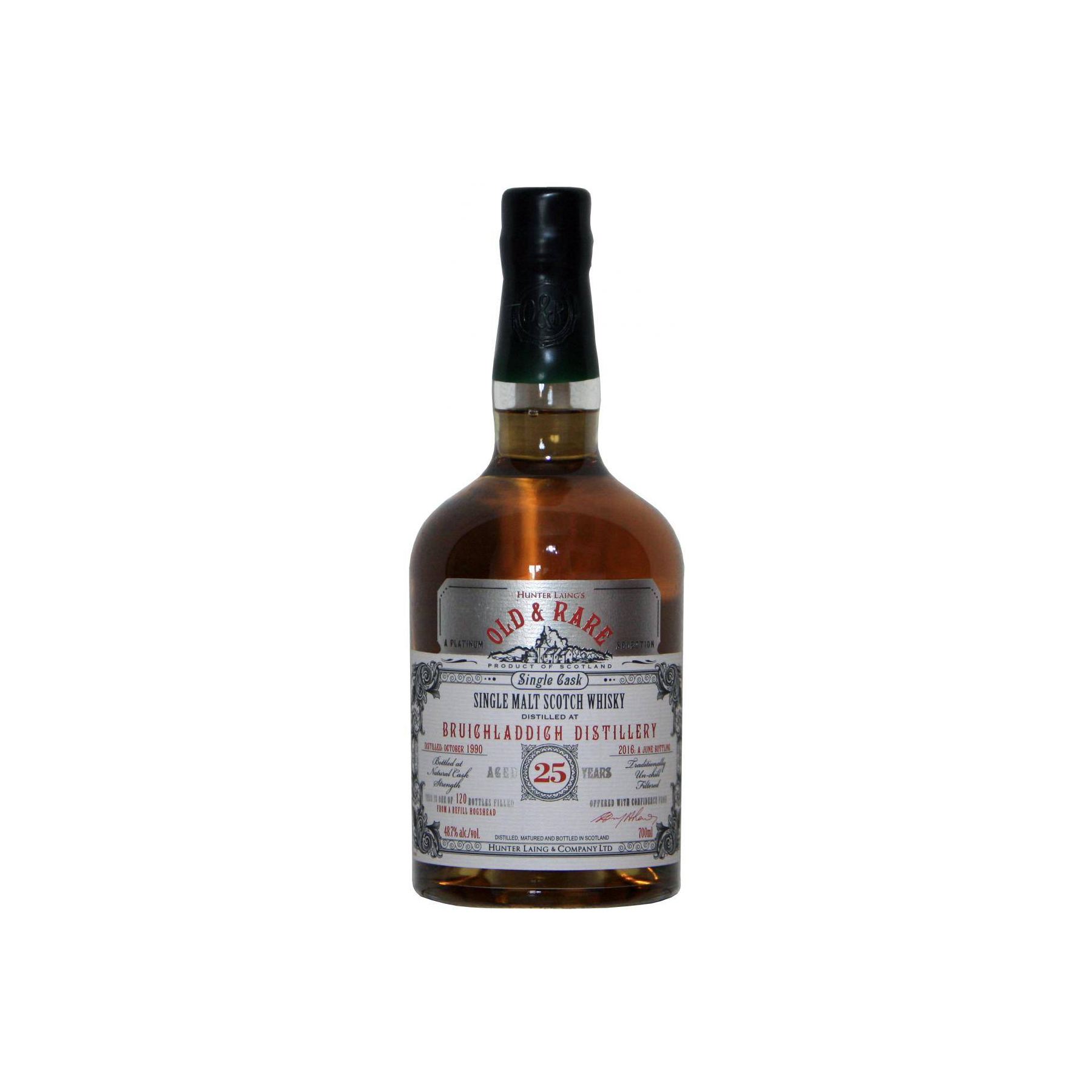 Bruichladdich 1990 25 Years Single Malt Whisky