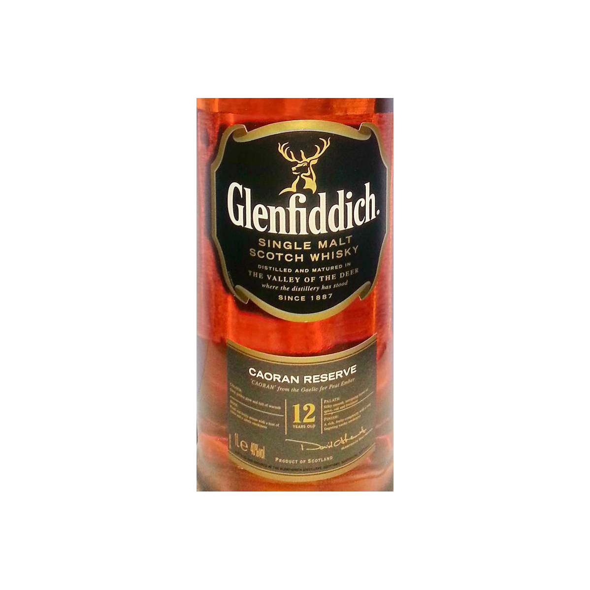 Glenfiddich 12 Years Single Malt Whisky