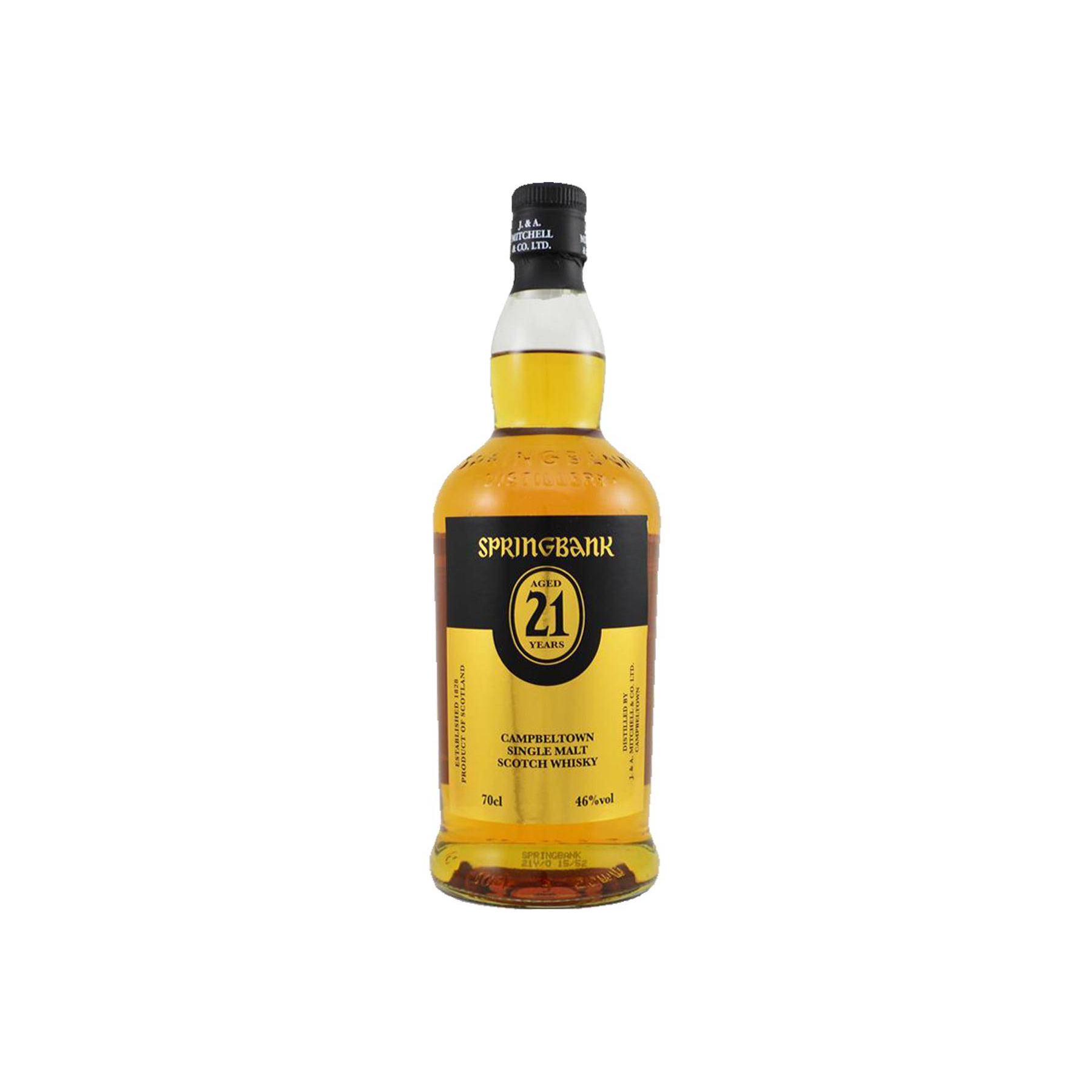 Springbank 21 Years Single Malt Whisky