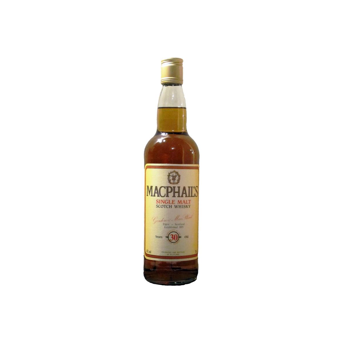 Gordon & MacPhail 30 Years Single Malt Whisky