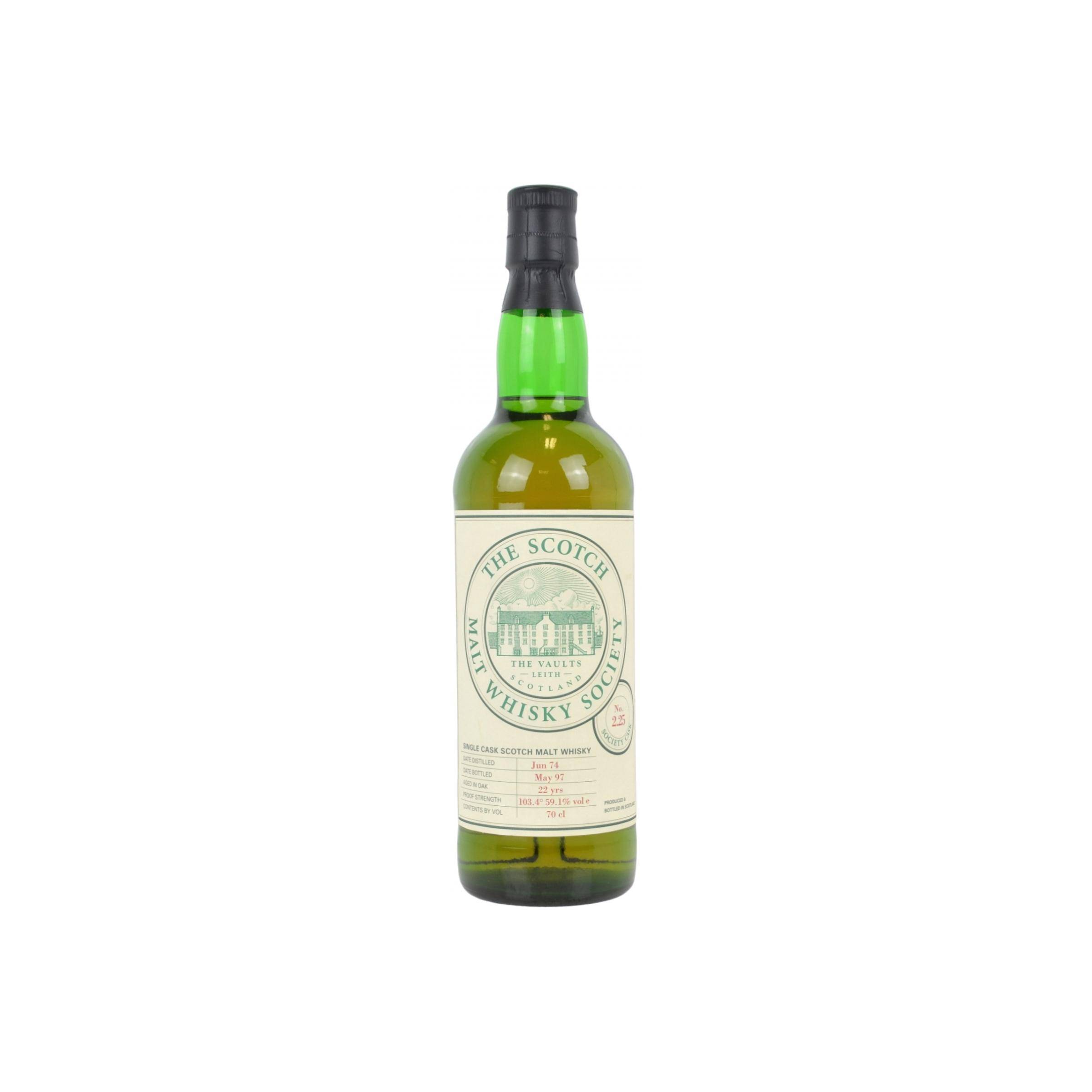 The Scotch Malt Whisky Society 1974 22 Years Single Malt Whisky