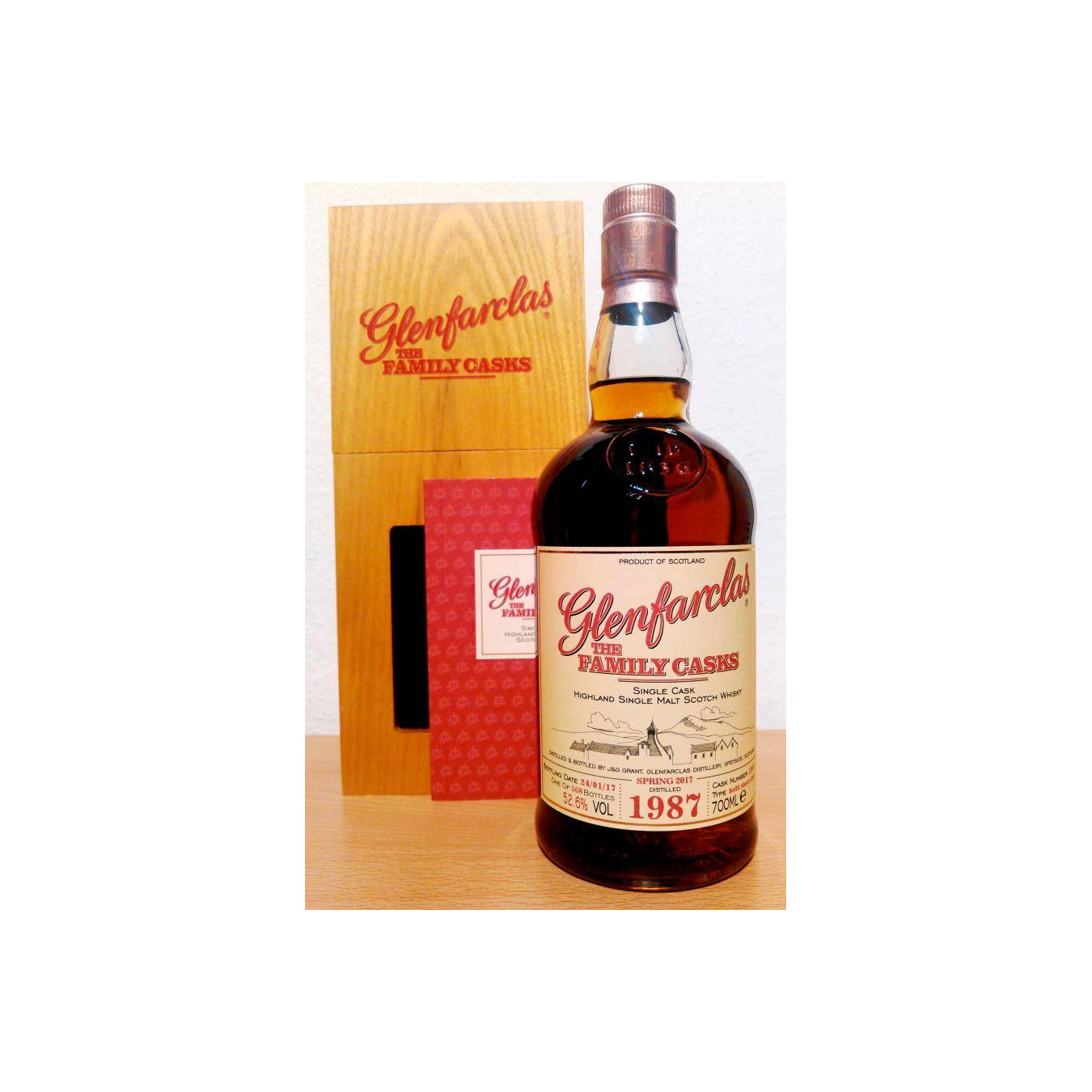 Glenfarclas 1987 29 Years Single Malt Whisky 2