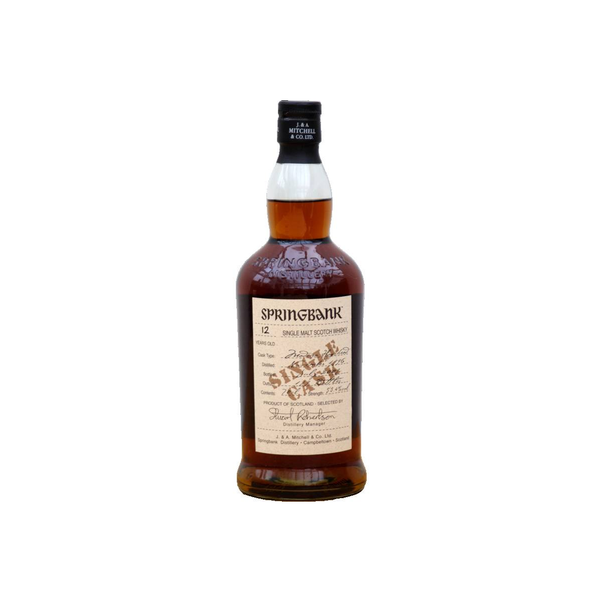 Springbank Single Cask 1996 12 Years Single Malt Whisky