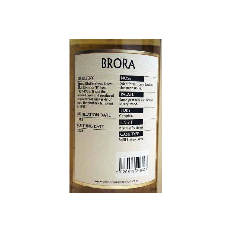 Brora Connoisseurs Choice 1982 26 Years Single Malt Whisky 2