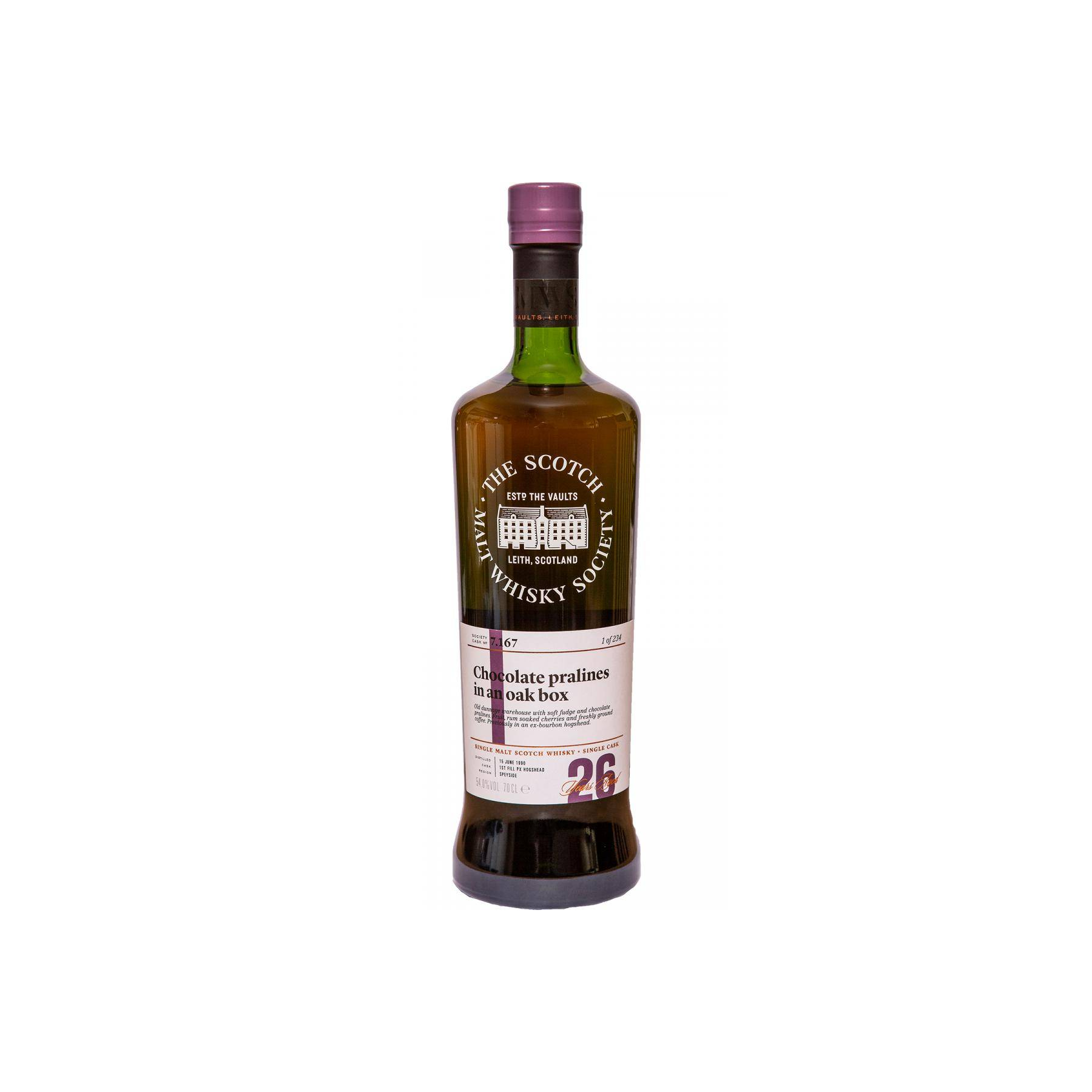 The Scotch Malt Whisky Society 1990 26 Years Single Malt Whisky
