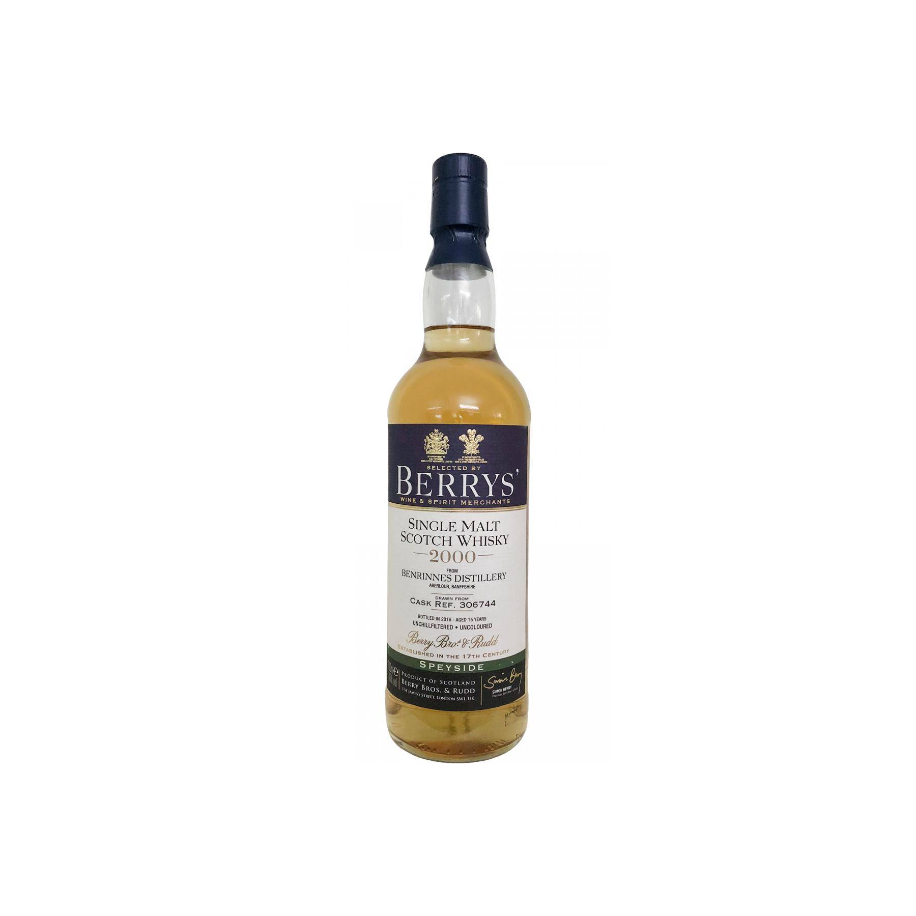 Benrinnes 2000 15 Years Single Malt Whisky