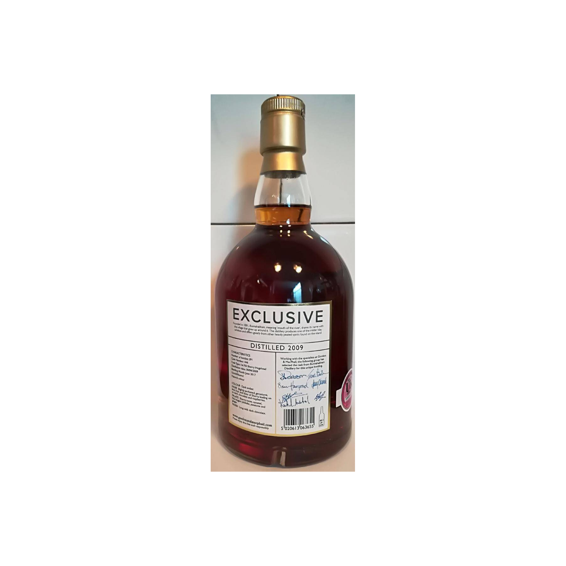 Bunnahabhain 2009 8 Years Single Malt Whisky 2