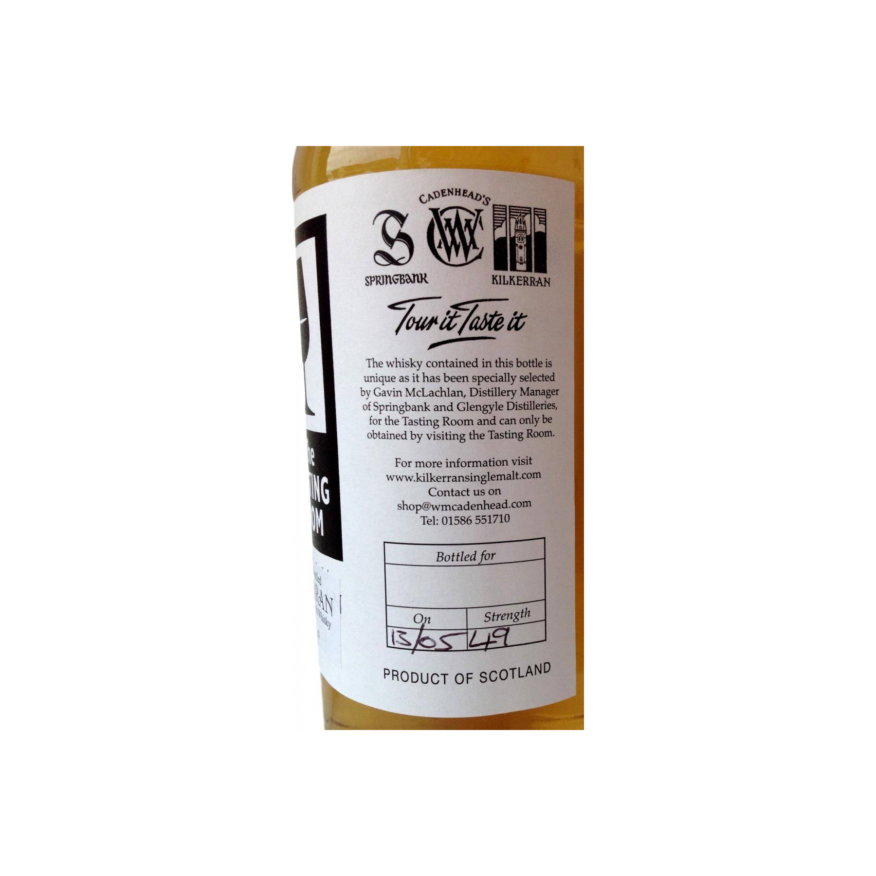 Kilkerran Single Malt Whisky 2