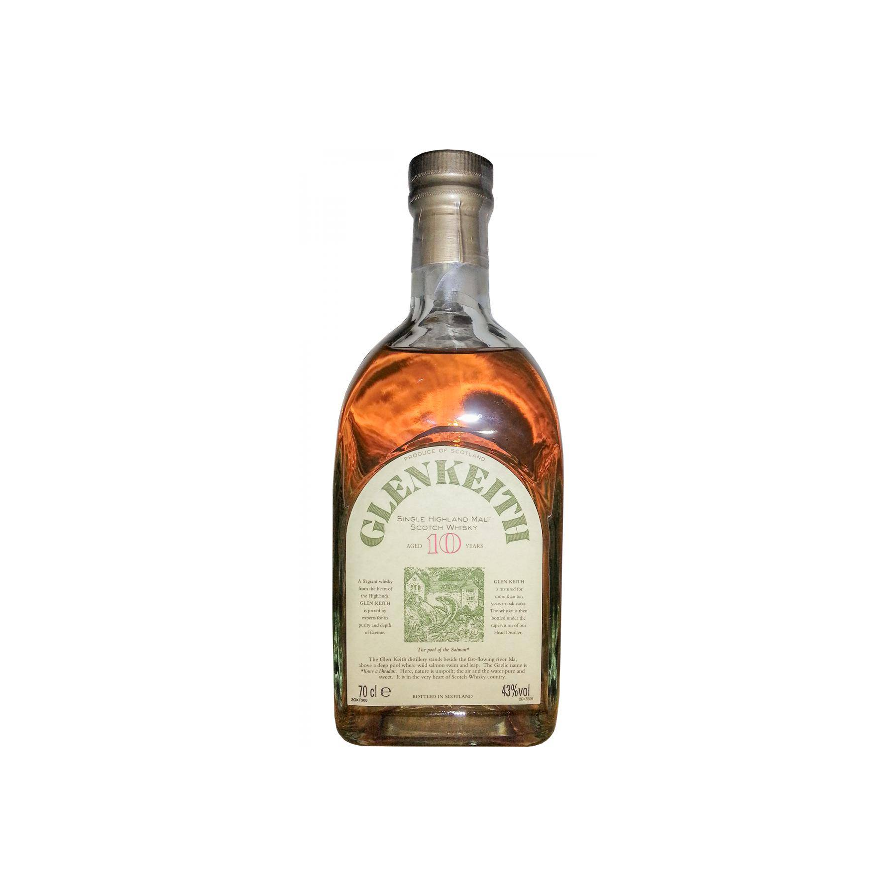 Glen Keith 10 Years Single Malt Whisky
