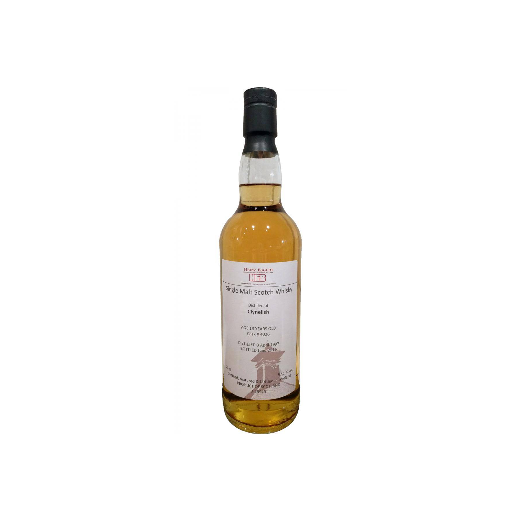Clynelish 1997 19 Years Single Malt Whisky