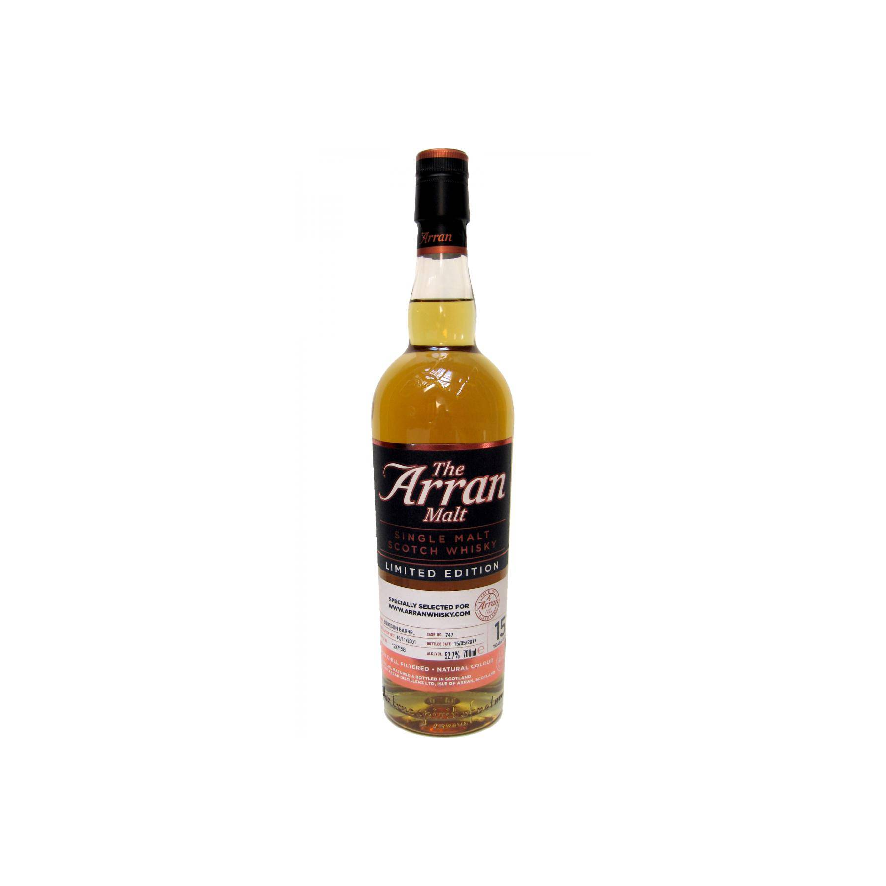 Arran Limited Edition 2001 15 Years Single Malt Whisky