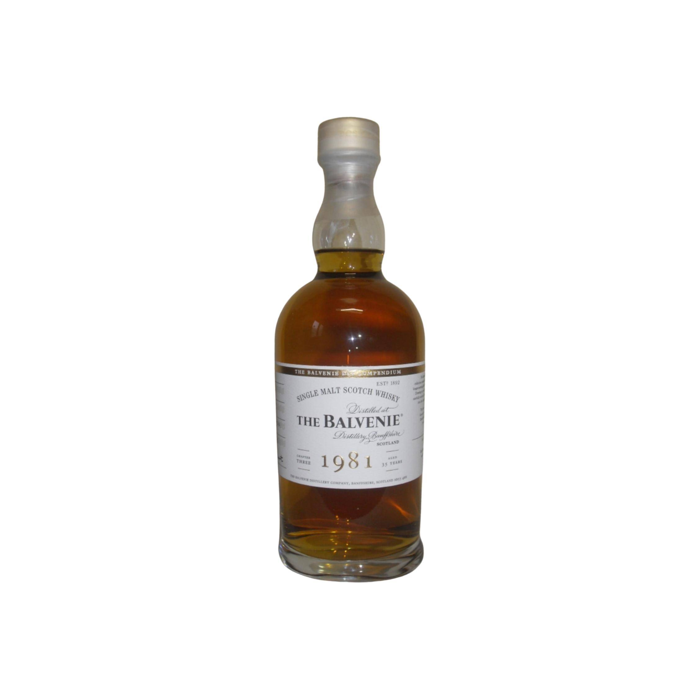 The Balvenie 1981 35 Years Single Malt Whisky