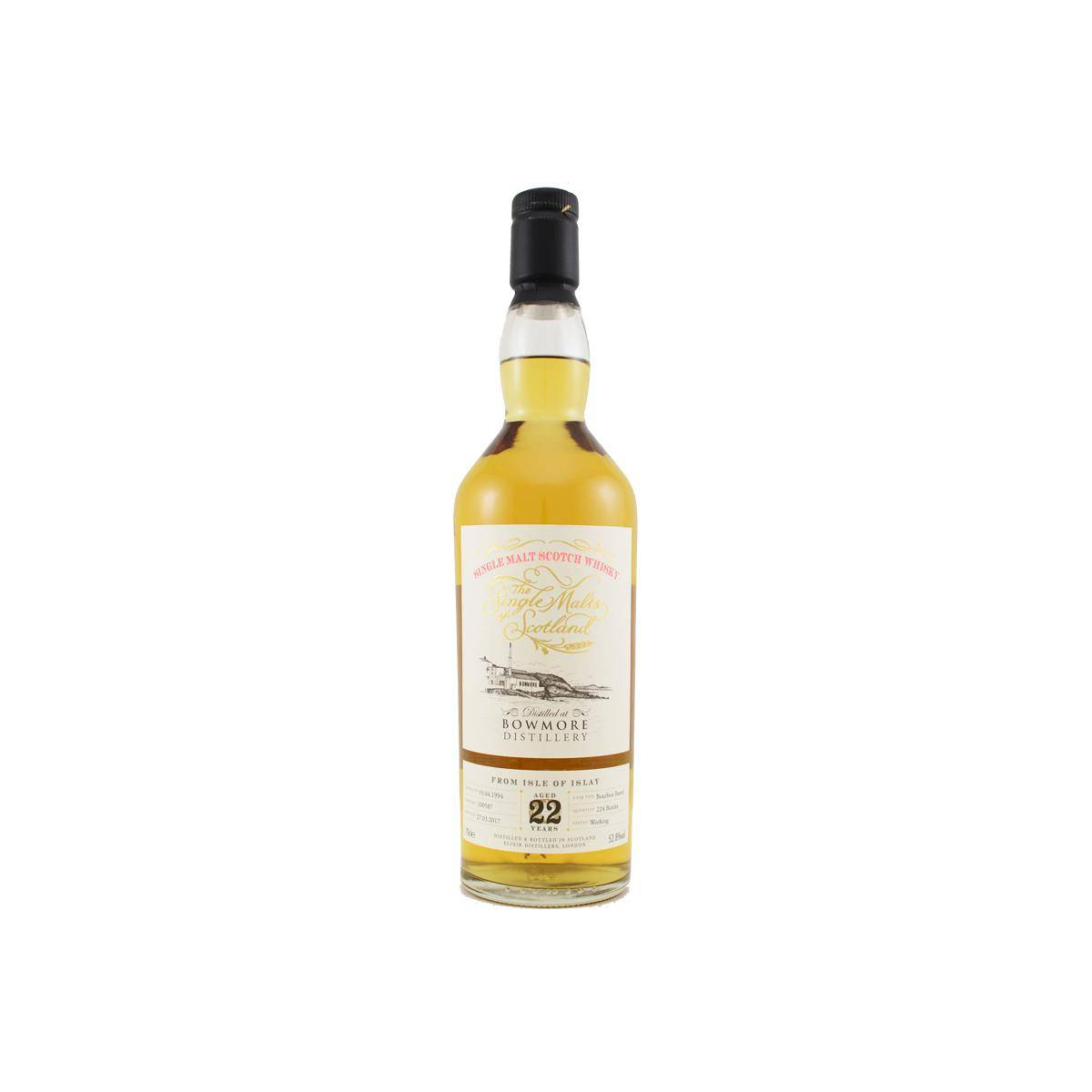 Bowmore The Single Malts of Scotland 1994 22 Years Single Malt Whisky