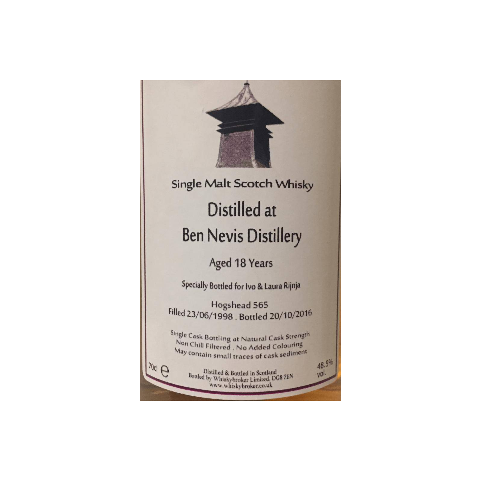 Ben Nevis 1998 18 Years Single Malt Whisky 2