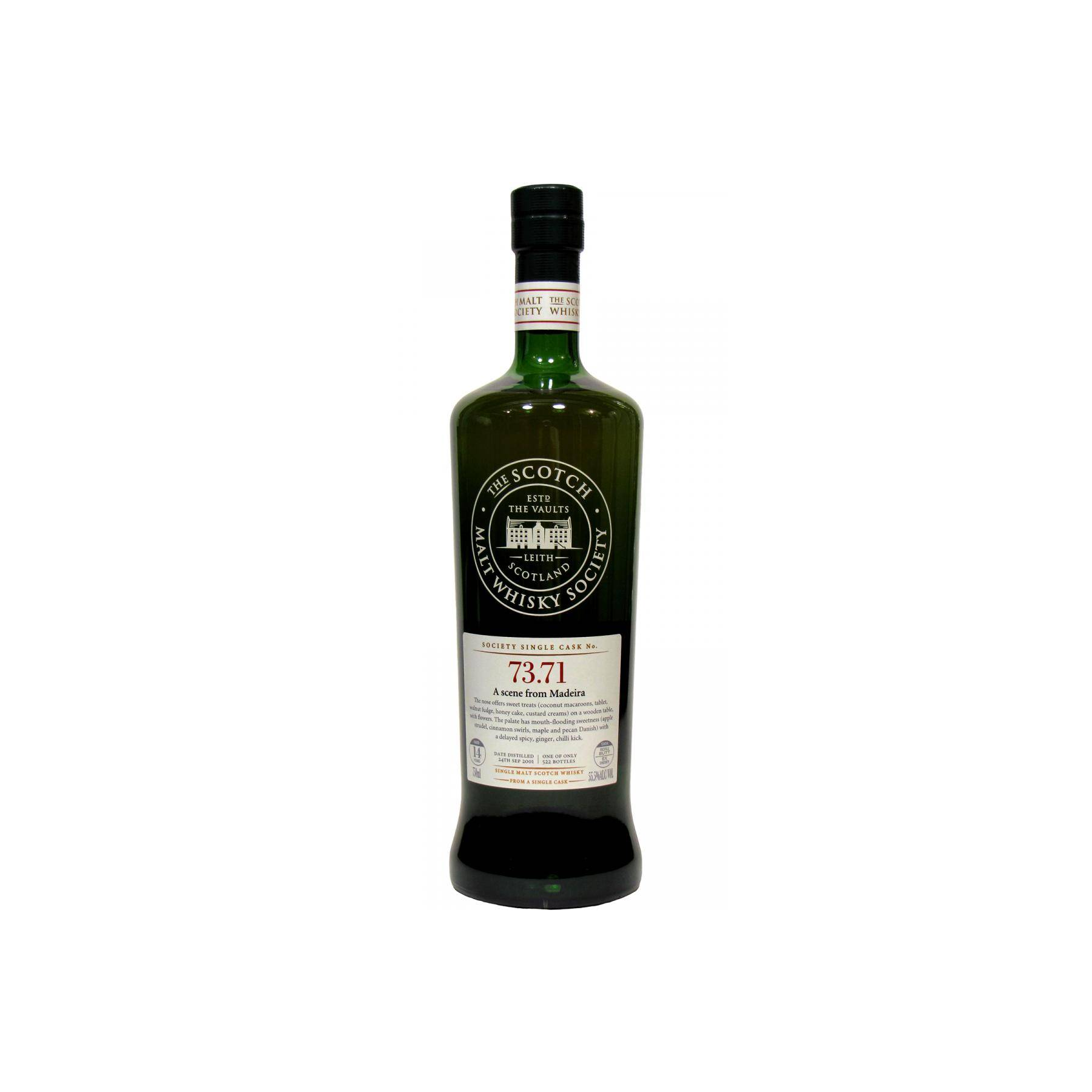 The Scotch Malt Whisky Society 2001 14 Years Single Malt Whisky
