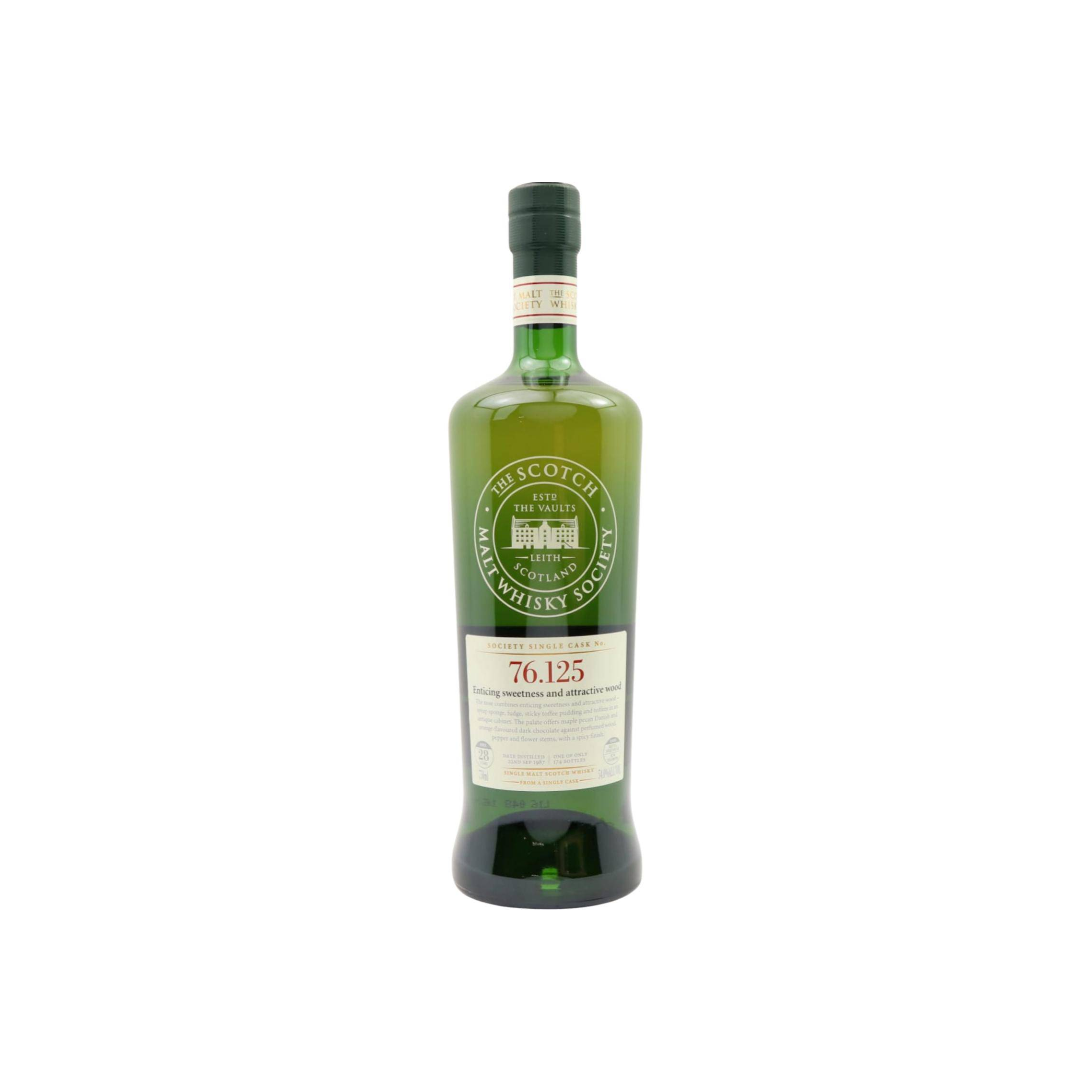 The Scotch Malt Whisky Society 1987 28 Years Single Malt Whisky