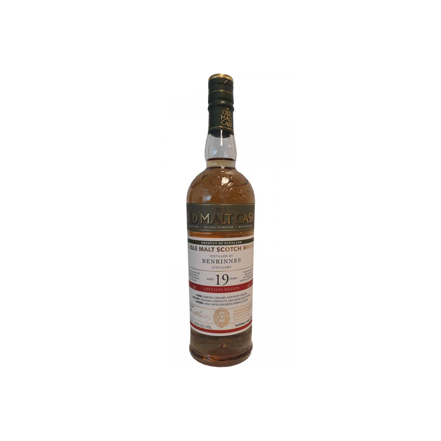 Benrinnes Old Malt Cask 1997 19 Years Single Malt Whisky