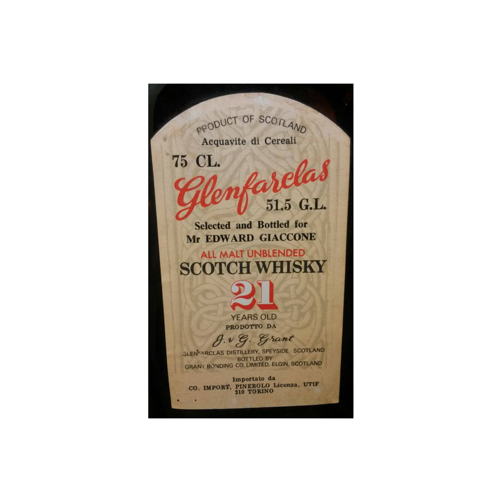 Glenfarclas 21 Years Single Malt Whisky 3