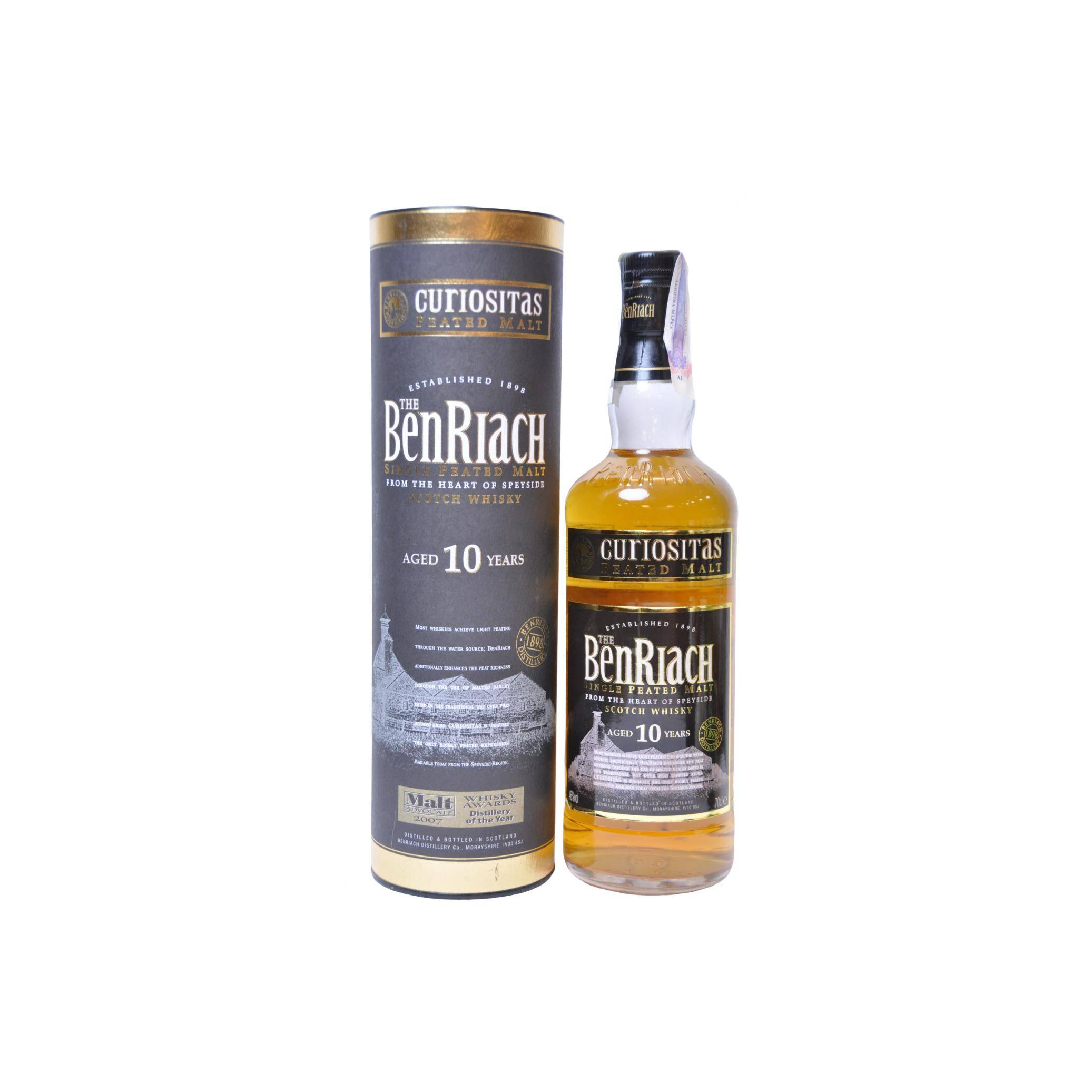 BenRiach 10 Years Single Malt Whisky 2