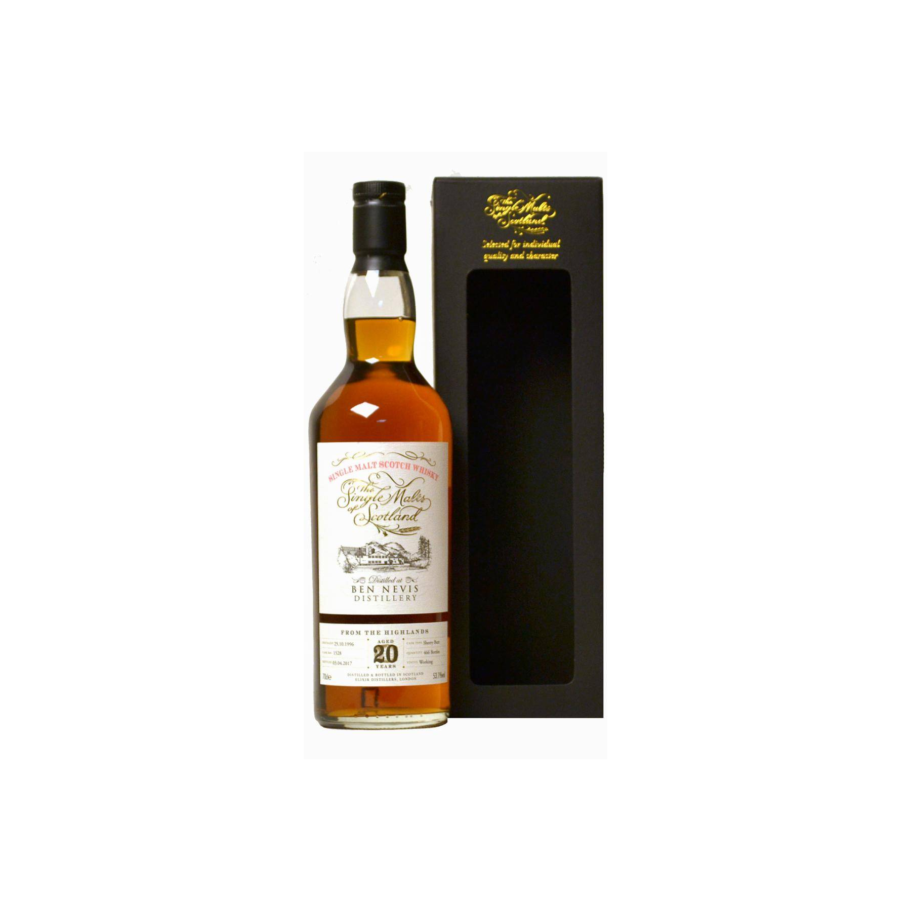 Ben Nevis The Single Malts of Scotland 1996 20 Years Single Malt Whisky 2