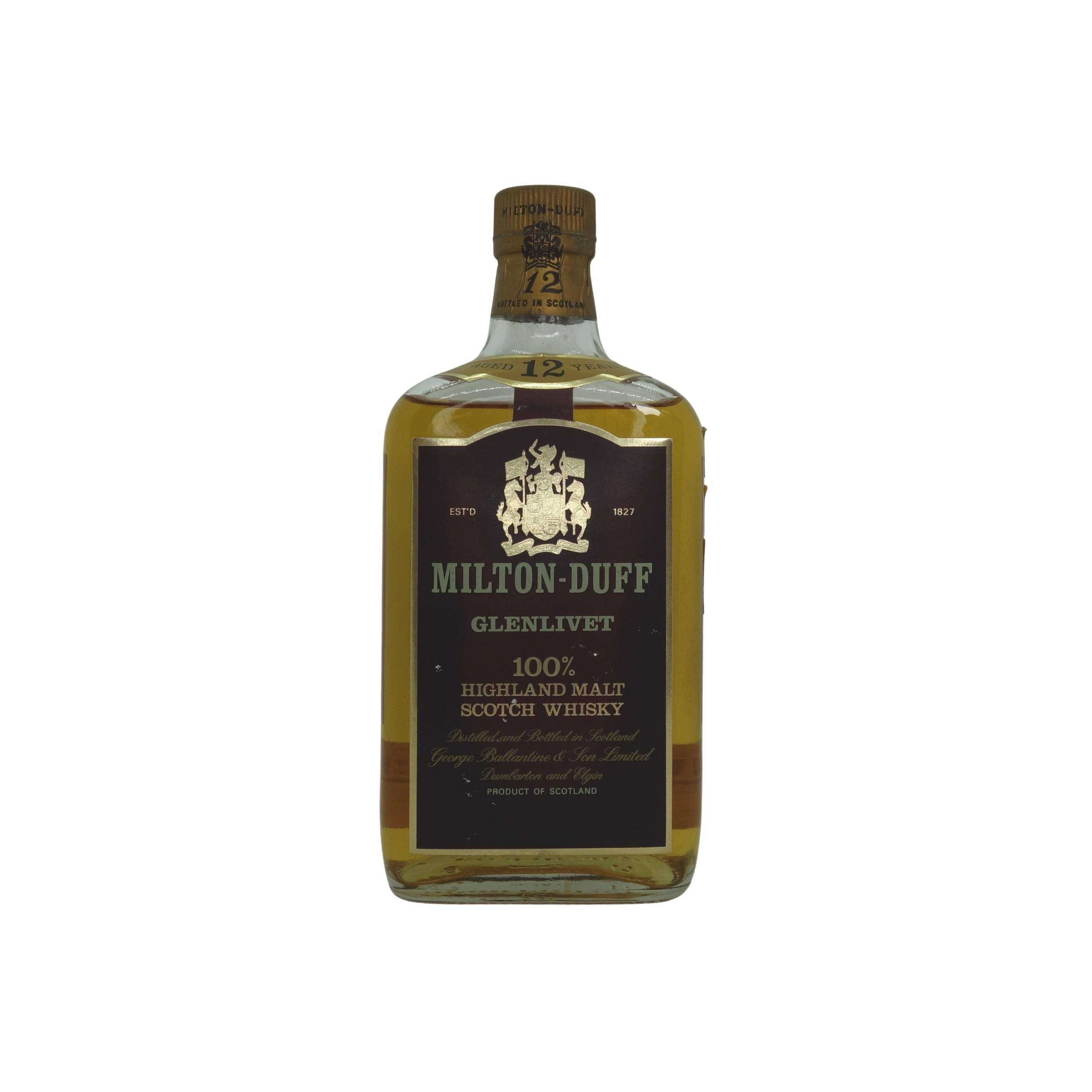 Miltonduff 12 Years Single Malt Whisky
