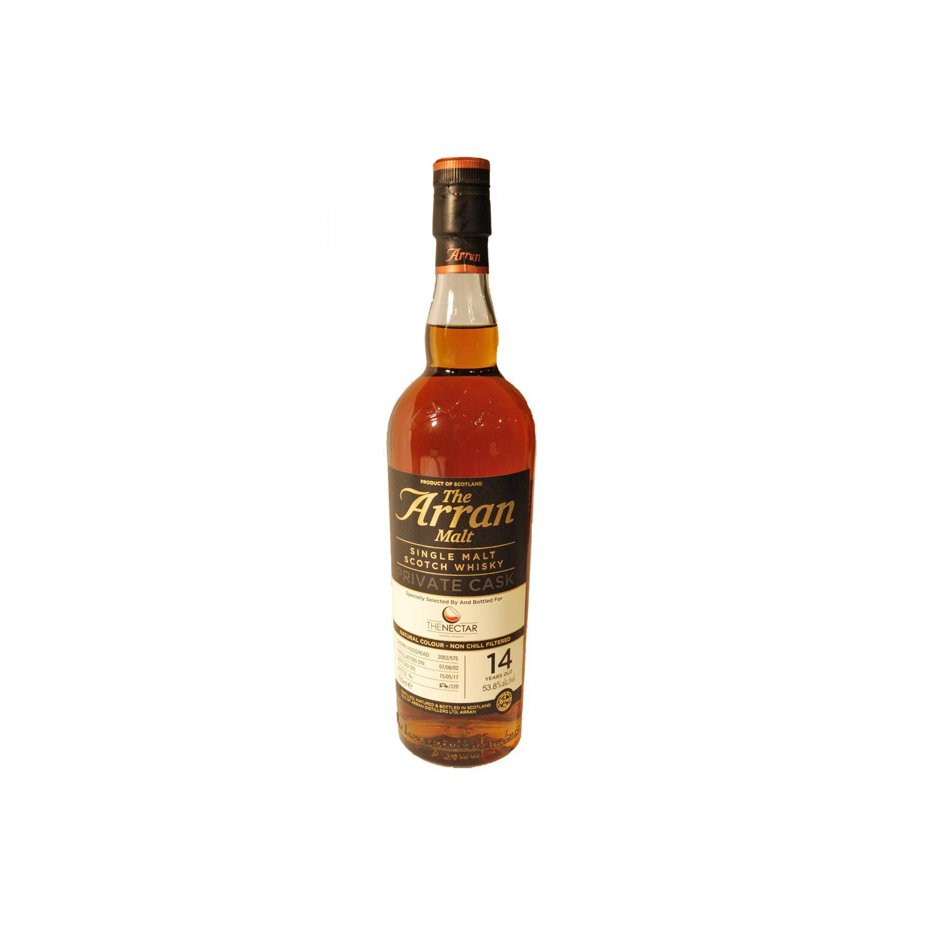 Arran Private Cask 2002 14 Years Single Malt Whisky