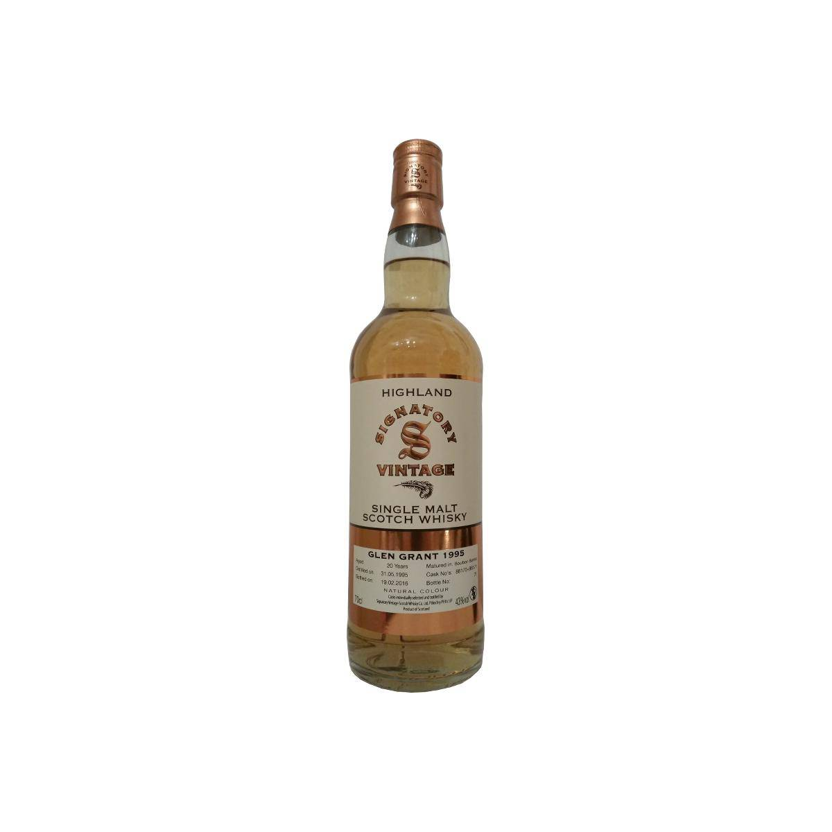 Glen Grant Vintage Collection 1995 20 Years Single Malt Whisky