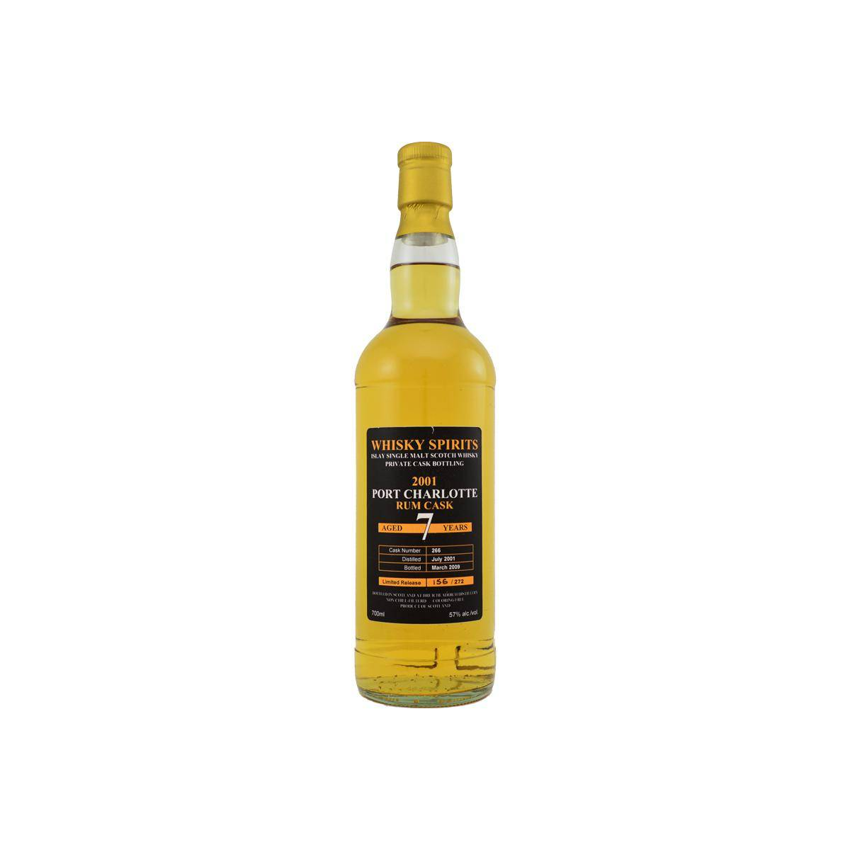 Port Charlotte 2001 7 Years Single Malt Whisky