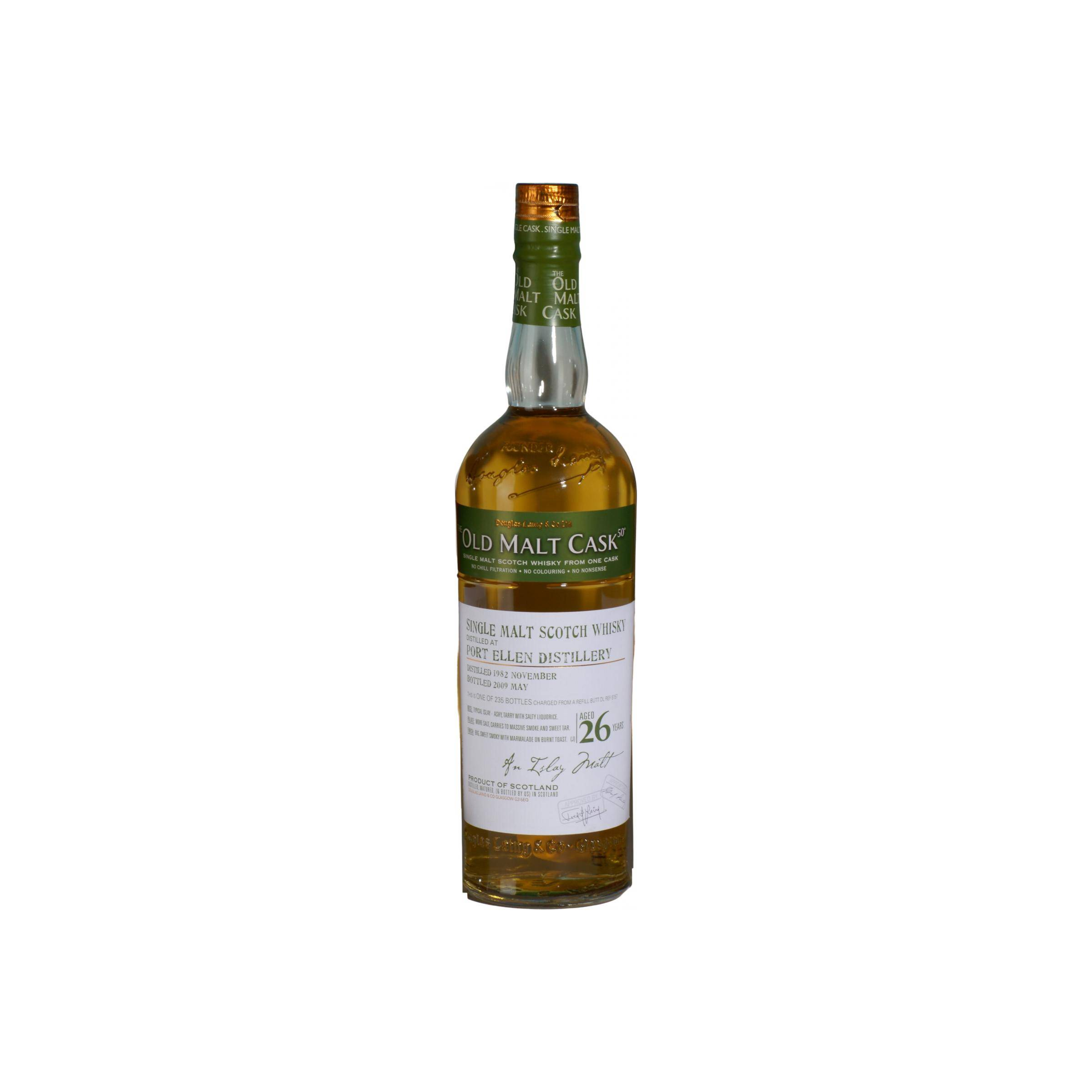 Port Ellen Old Malt Cask 1982 26 Years Single Malt Whisky