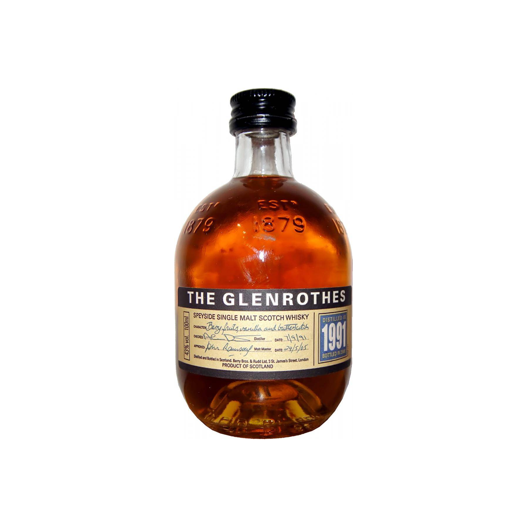 The Glenrothes 1991 17 Years Single Malt Whisky 2