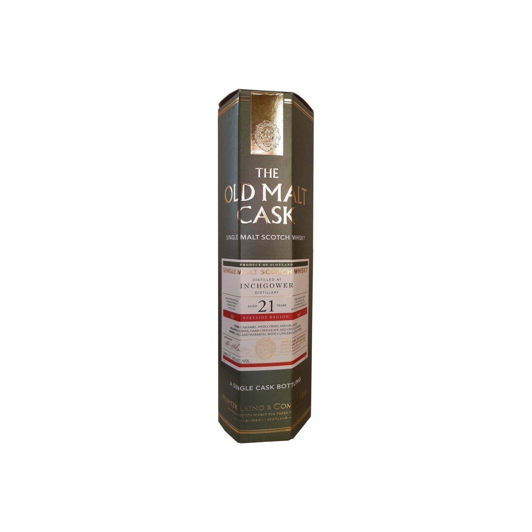 Inchgower Old Malt Cask 1995 21 Years Single Malt Whisky 2