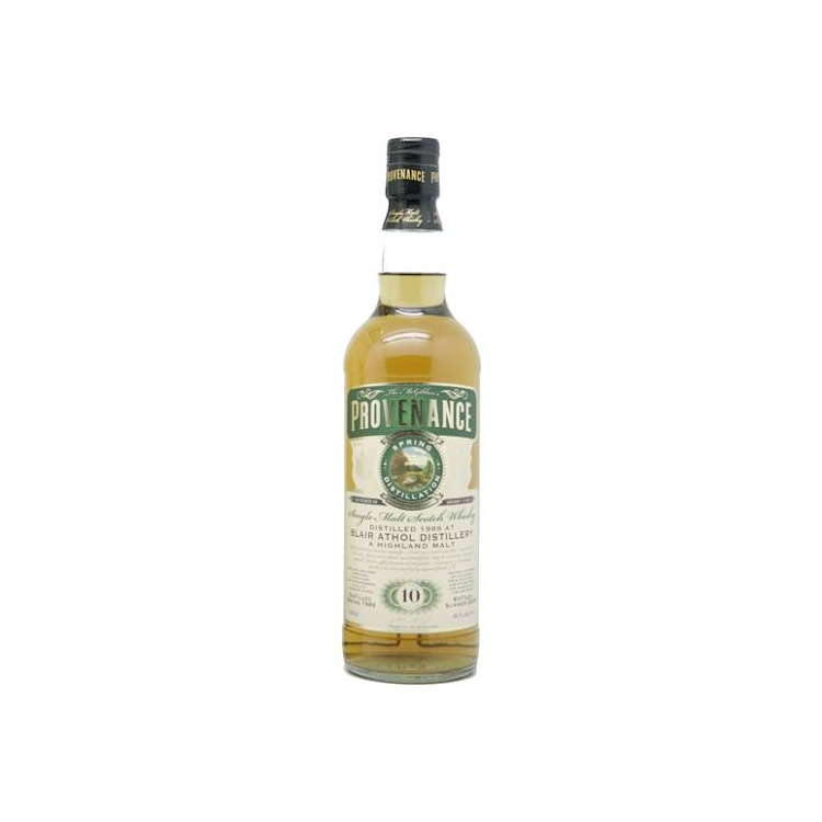 Blair Athol McGibbon's Provenance 1999 10 Years Single Malt Whisky