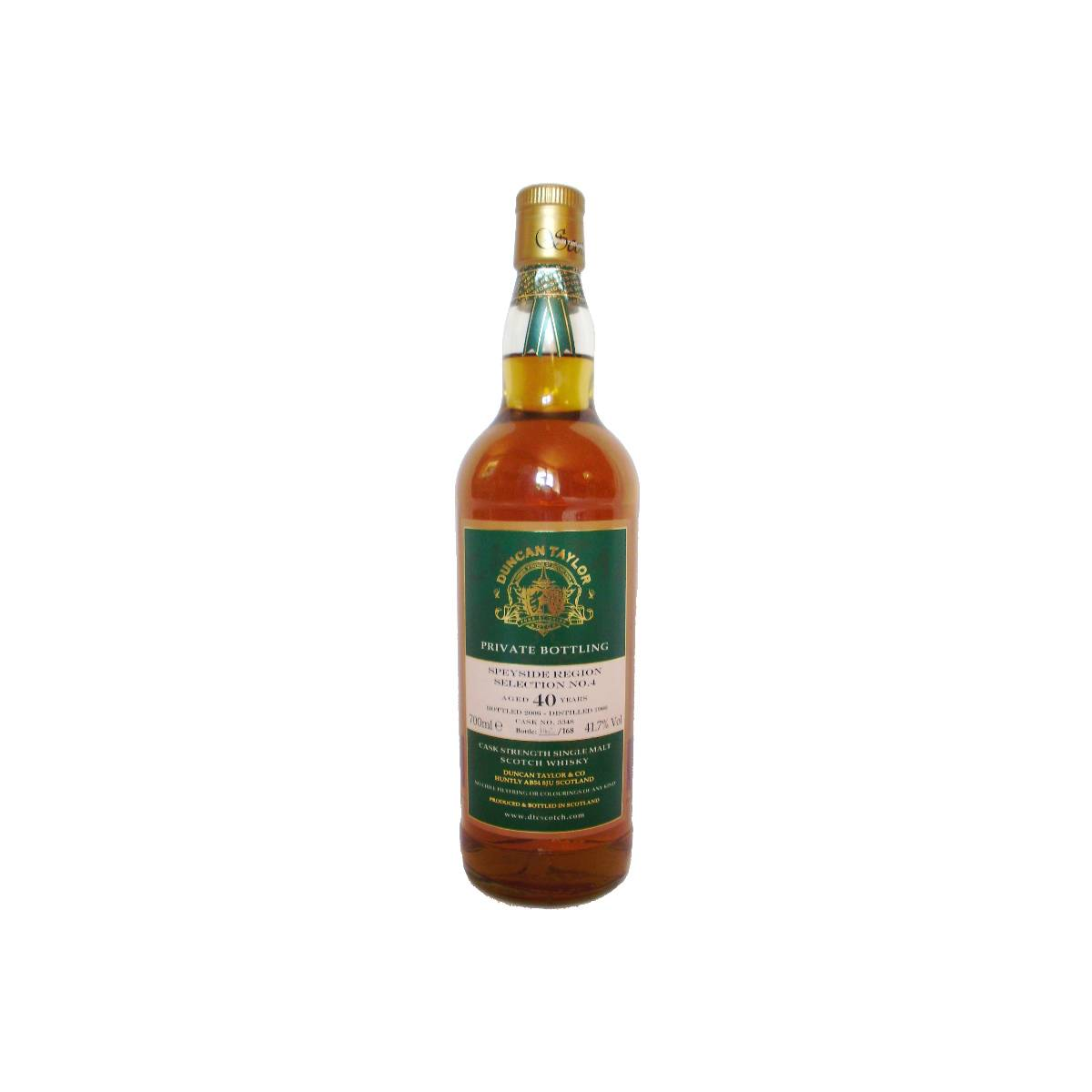 Speyside Region Selection 40-year-old DT