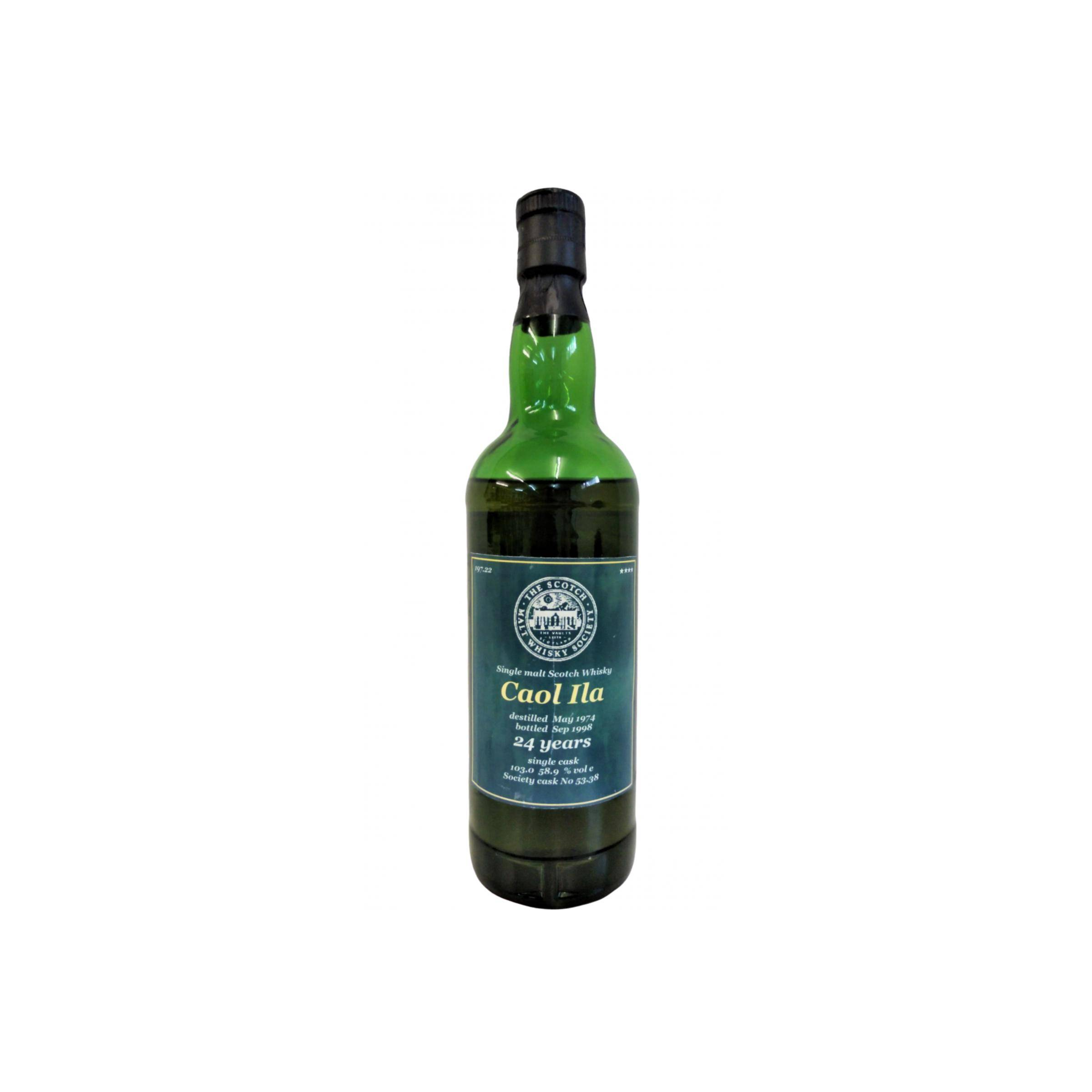 The Scotch Malt Whisky Society 1974 24 Years Single Malt Whisky