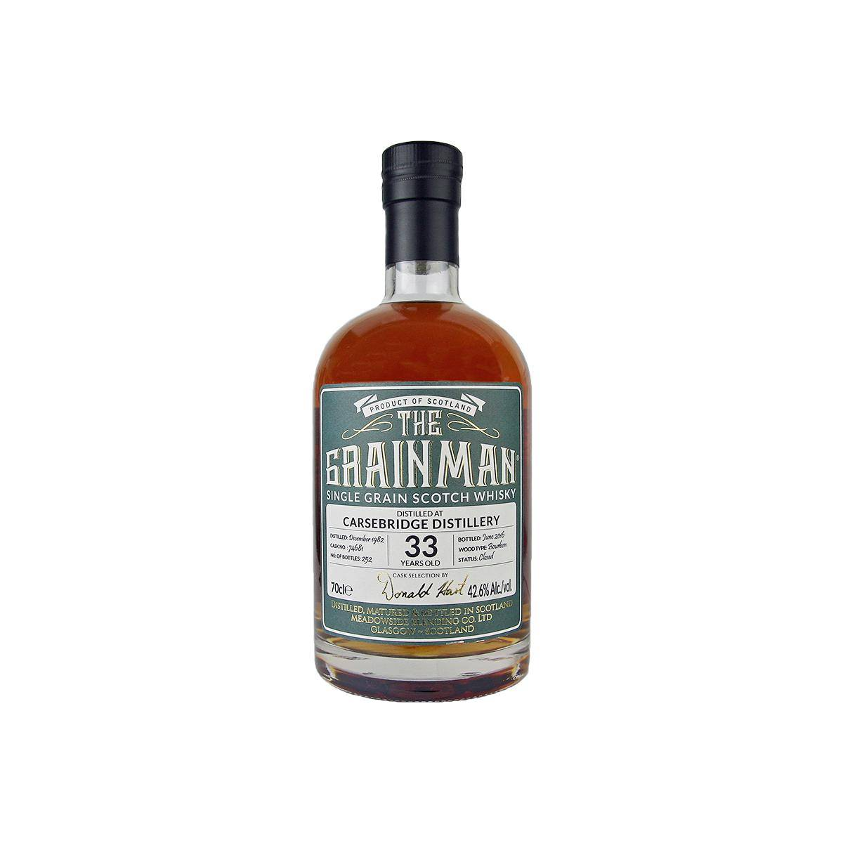 Carsebridge 1982 33 Years Single Grain Whisky