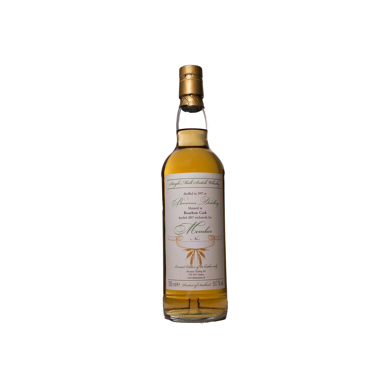 Benrinnes 1997 20 Years Single Malt Whisky