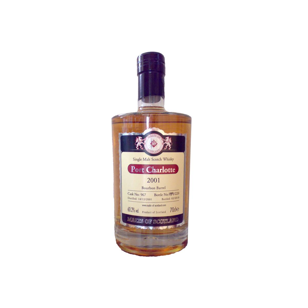 Bruichladdich 2001 8 Years Single Malt Whisky 2