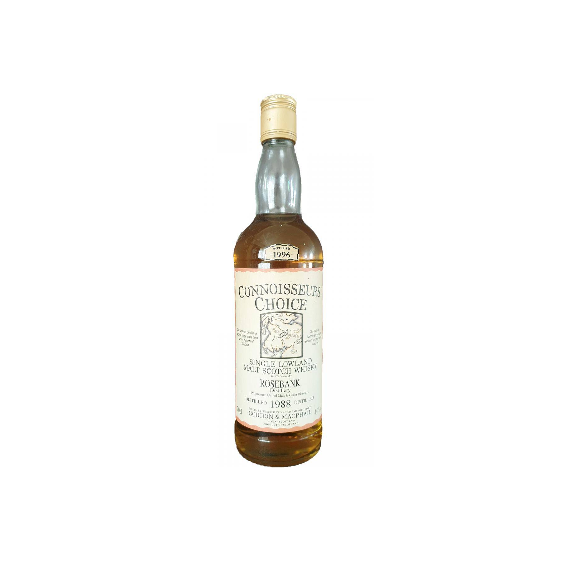 Rosebank Connoisseurs Choice 1988 8 Years Single Malt Whisky