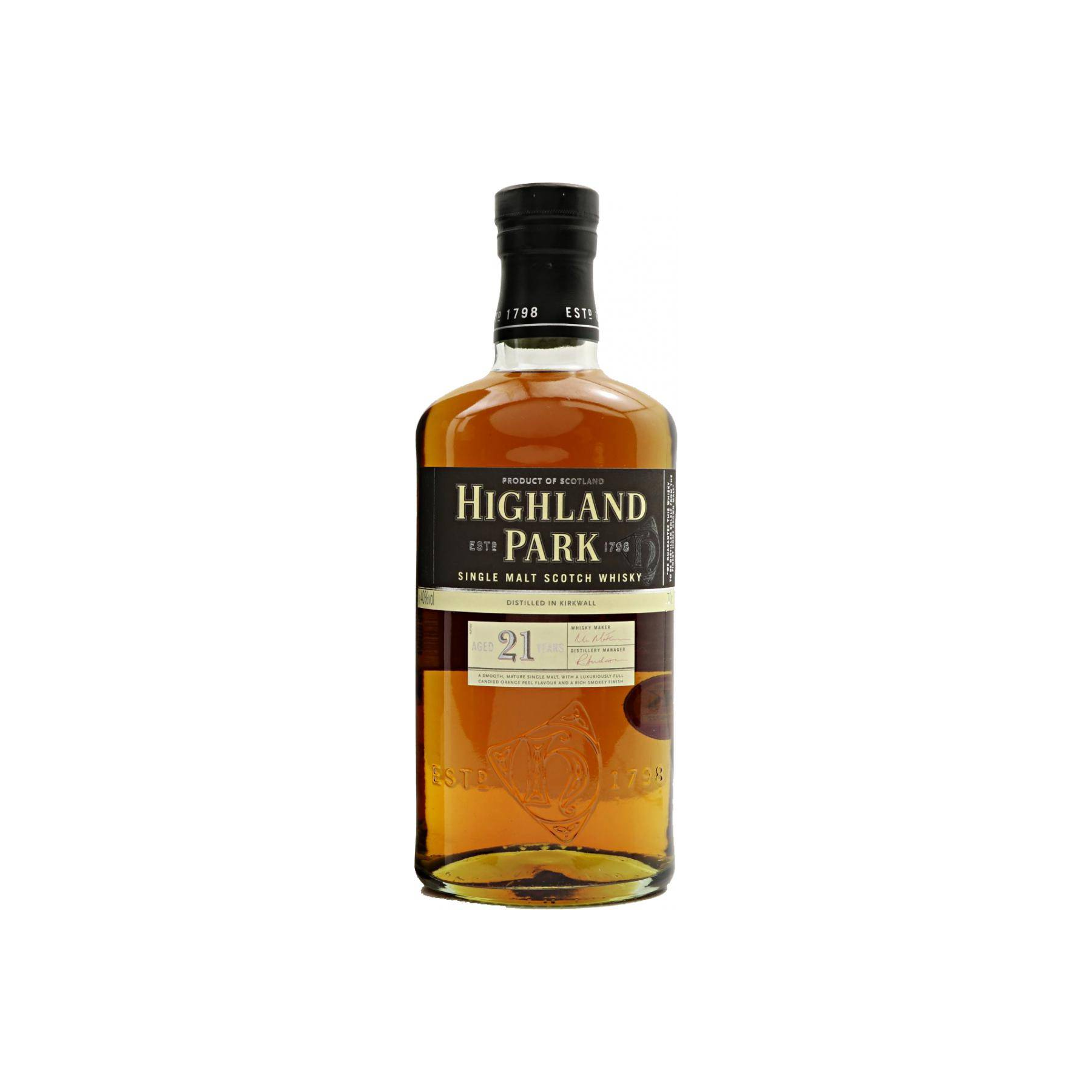 Highland Park 21 Years Single Malt Whisky 3