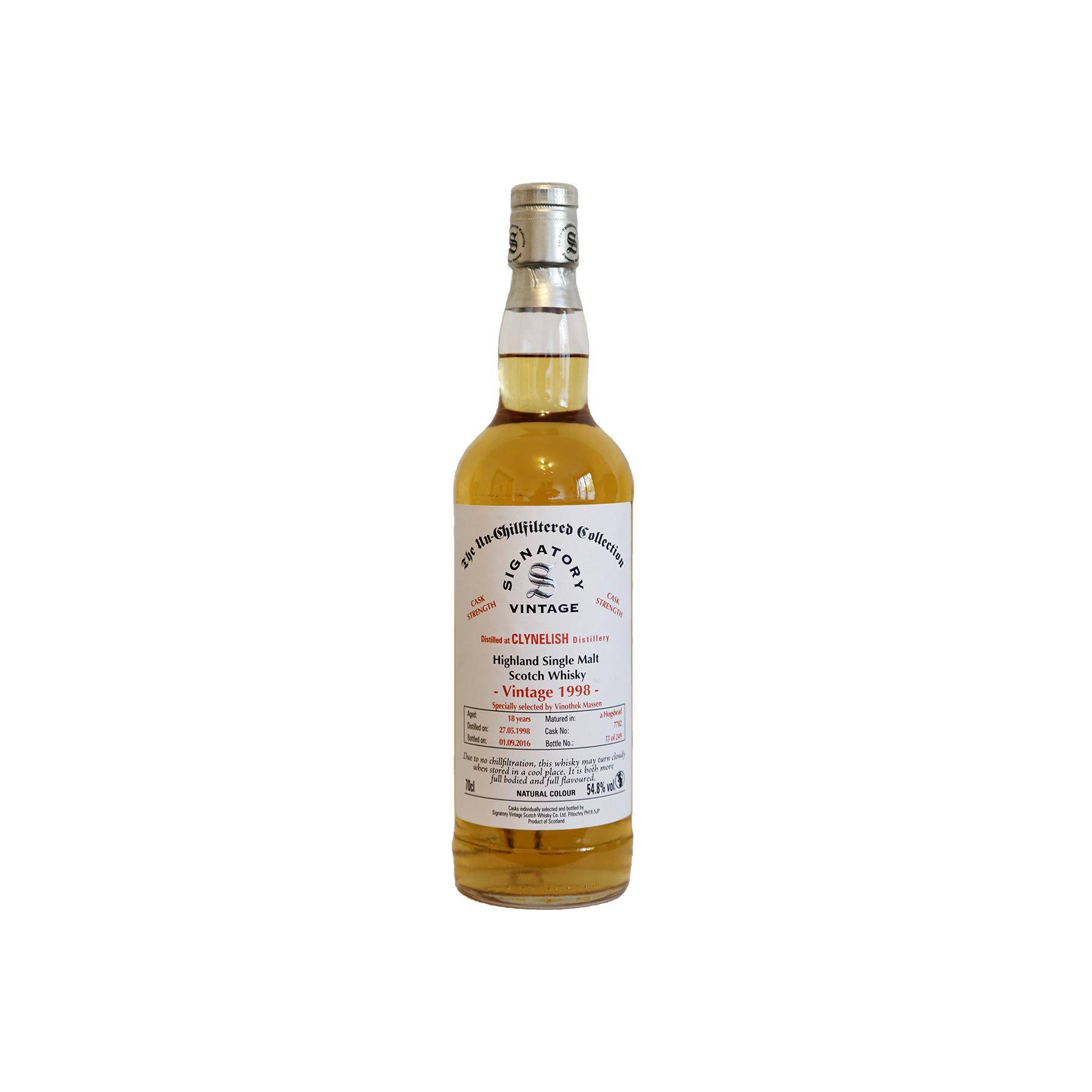 Clynelish 1998 18 Years Single Malt Whisky