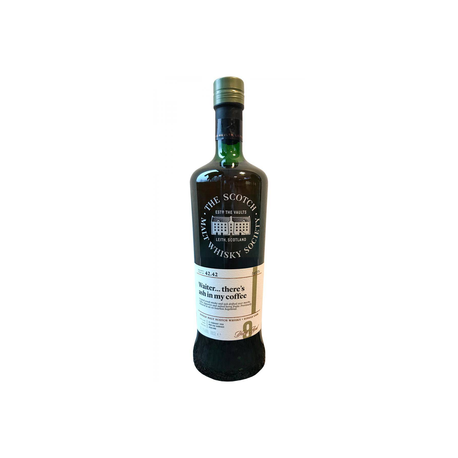 The Scotch Malt Whisky Society 2008 9 Years Single Malt Whisky